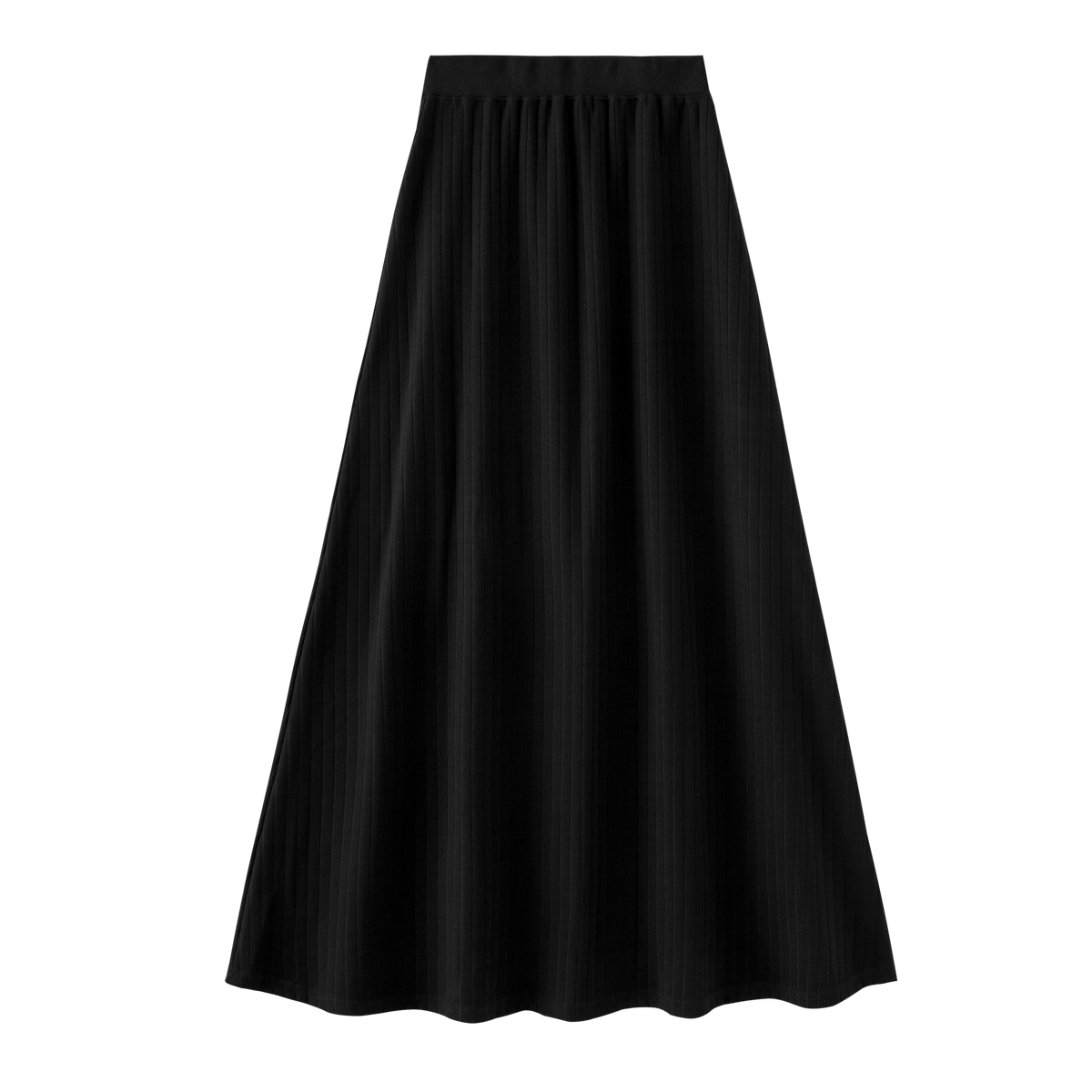 Ribbed Maxi Skirt