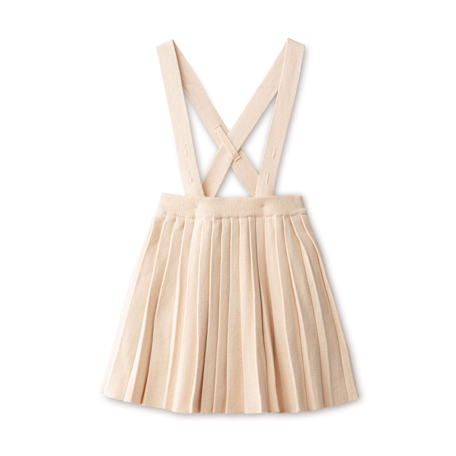 Pleated Sweater Skirt