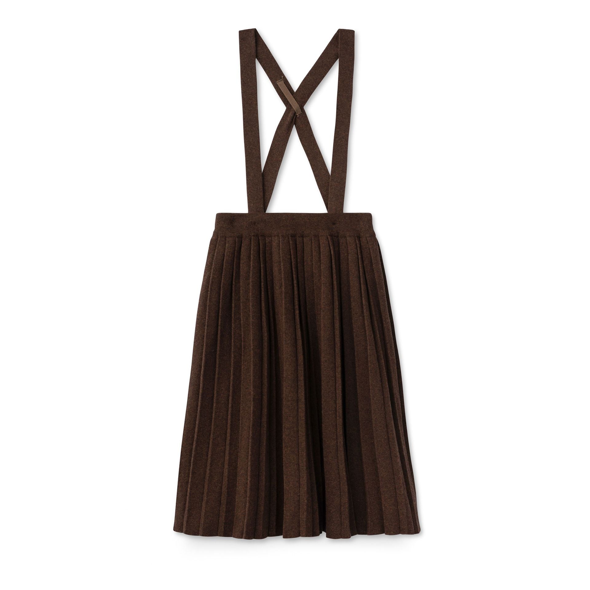 Pleated Sweater Skirt