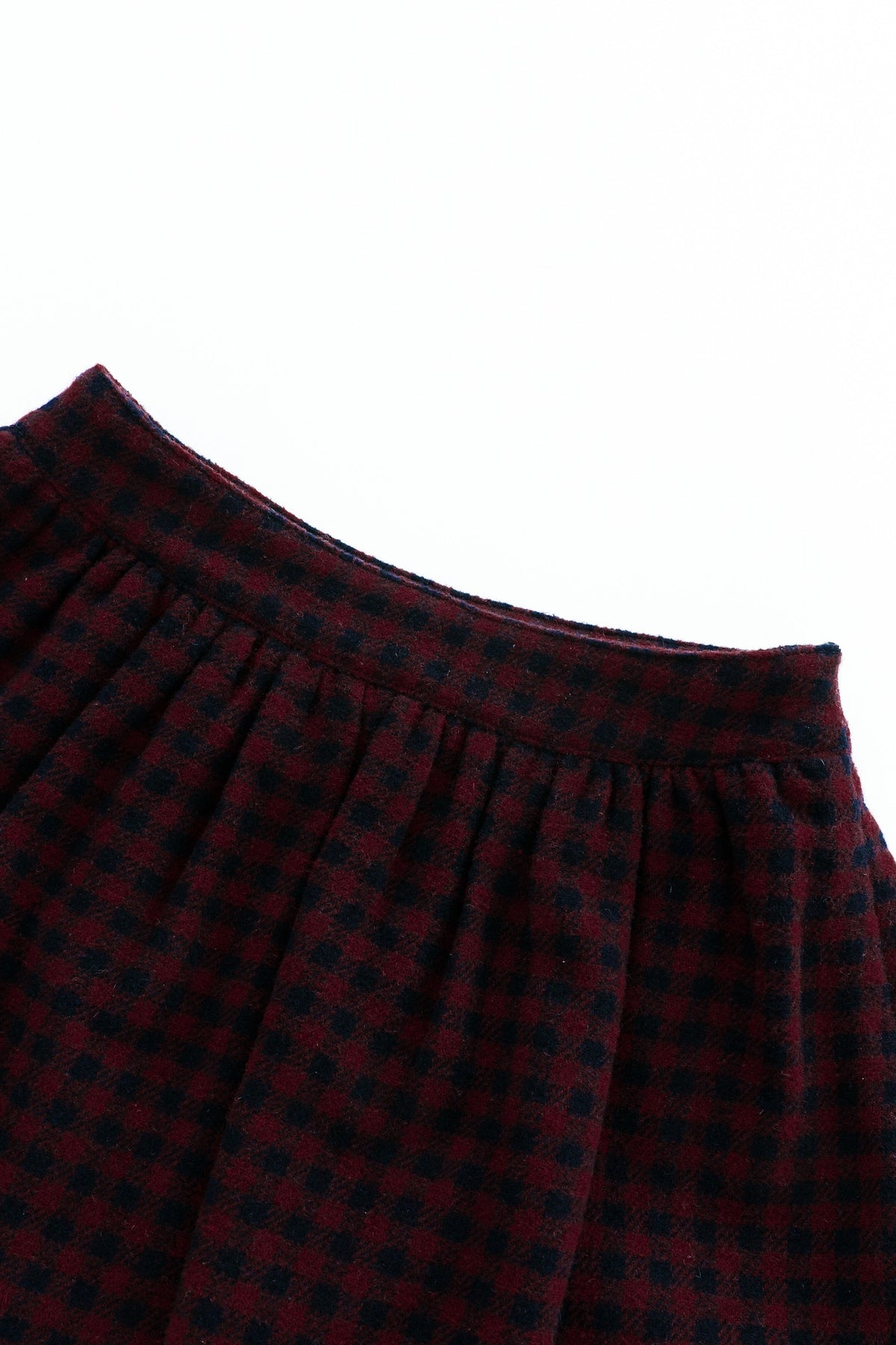 Checkered Circle Skirt