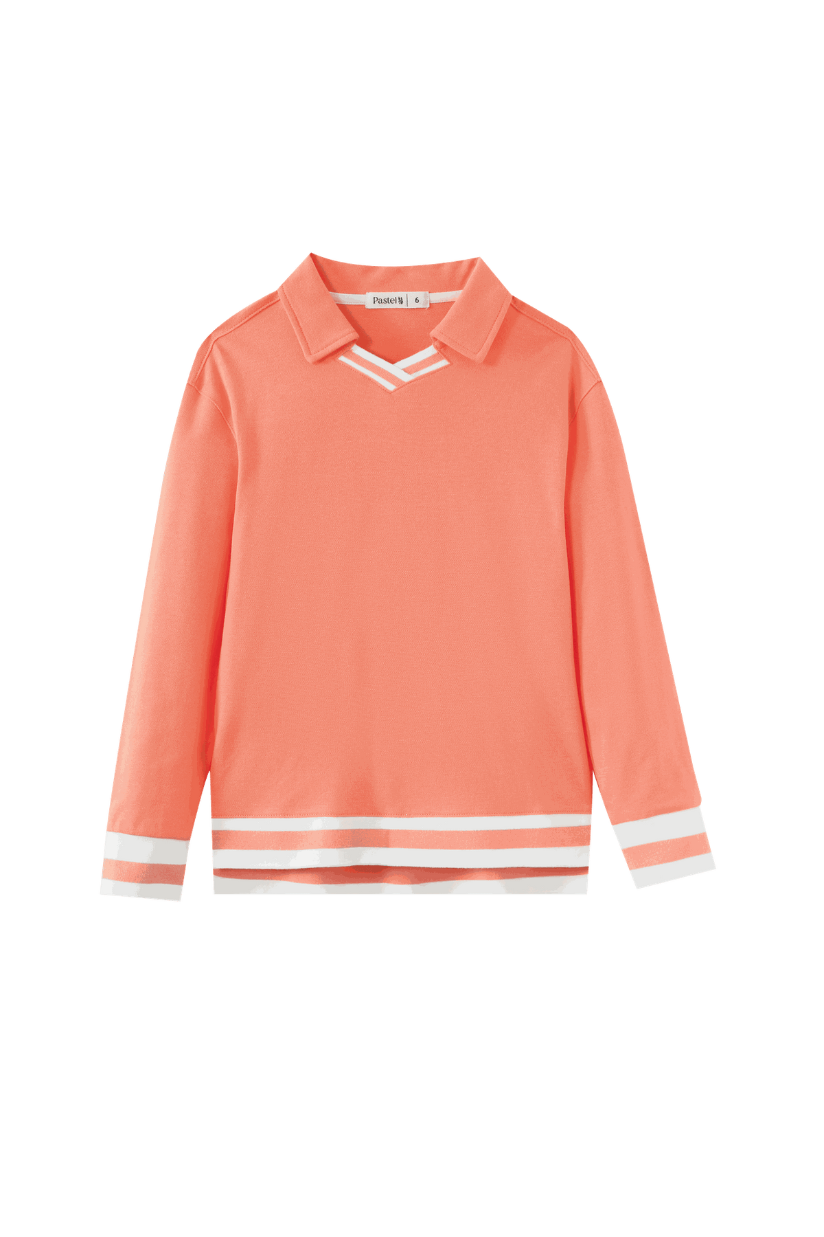 Polo With Striped Edging