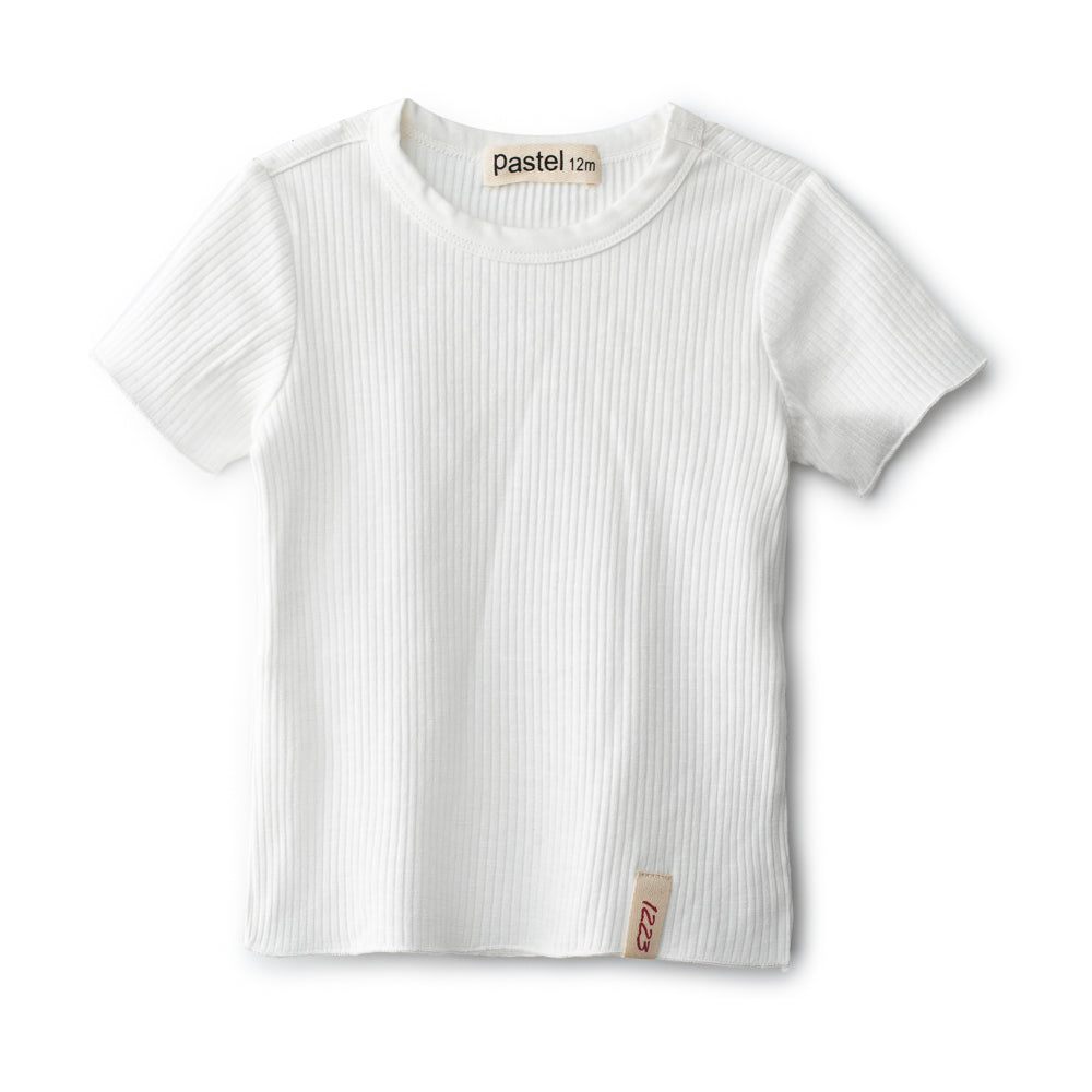 Short Sleeve Ribbed Tee
