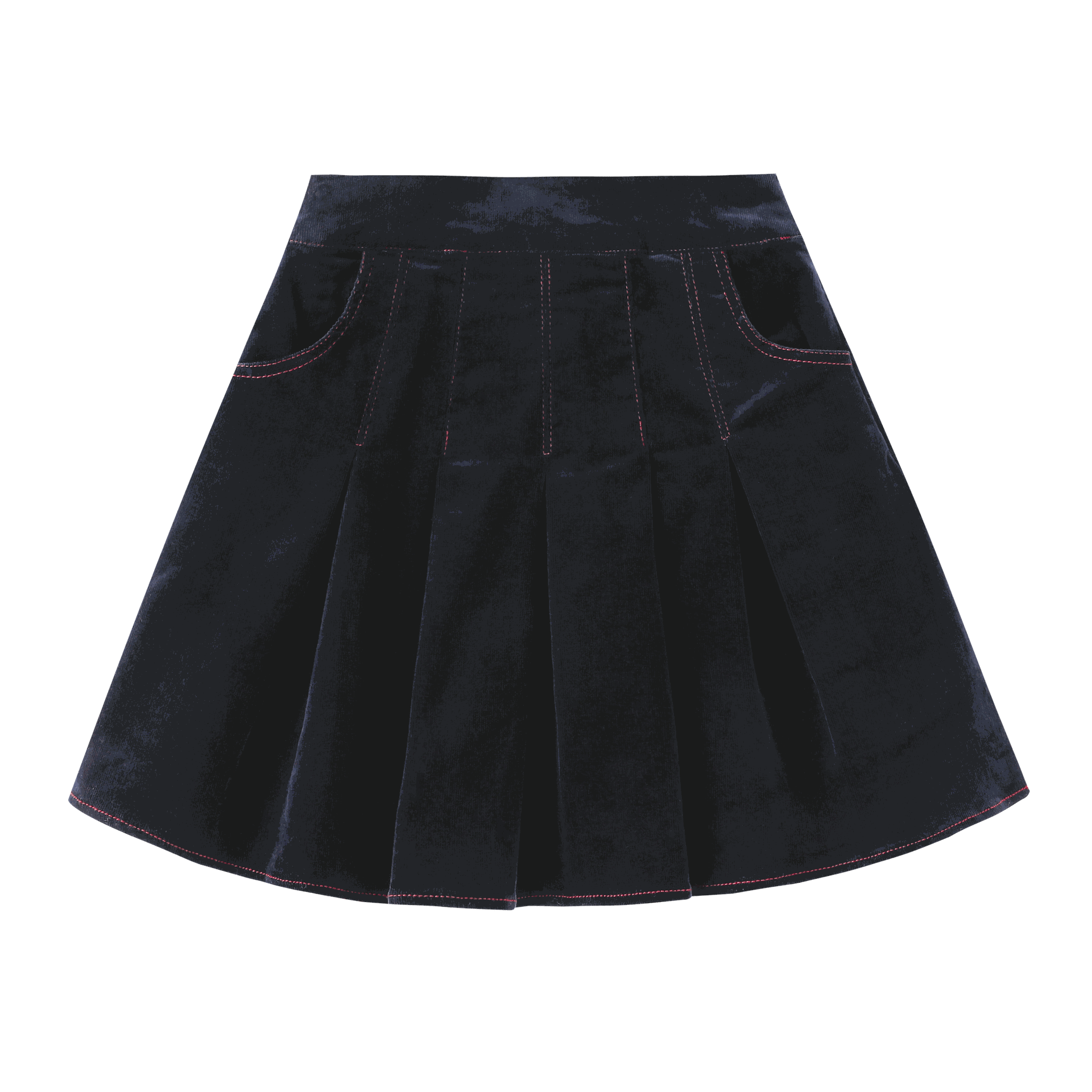 Panelled Skirt With Pockets