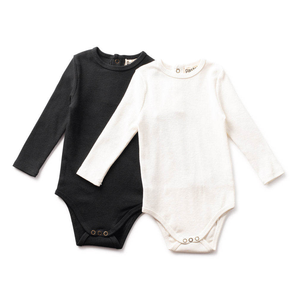 Short Sleeve Ribbed Onesie