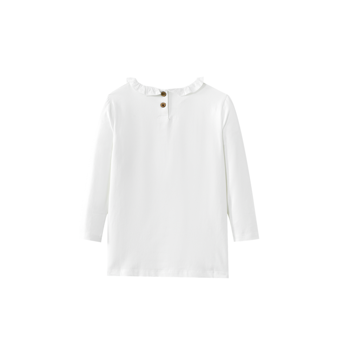 Ruffle Neck T-Shirt