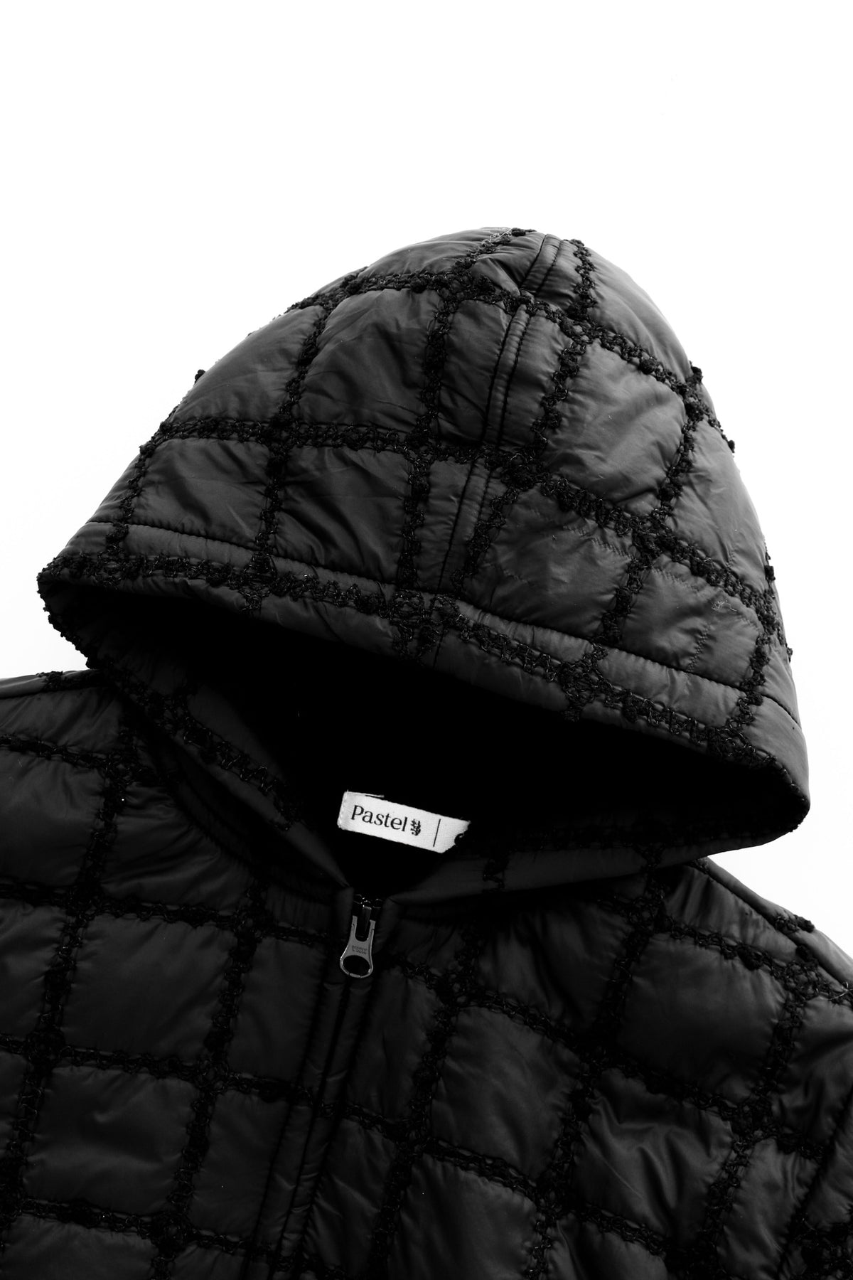 Checkered Quilted Jacket