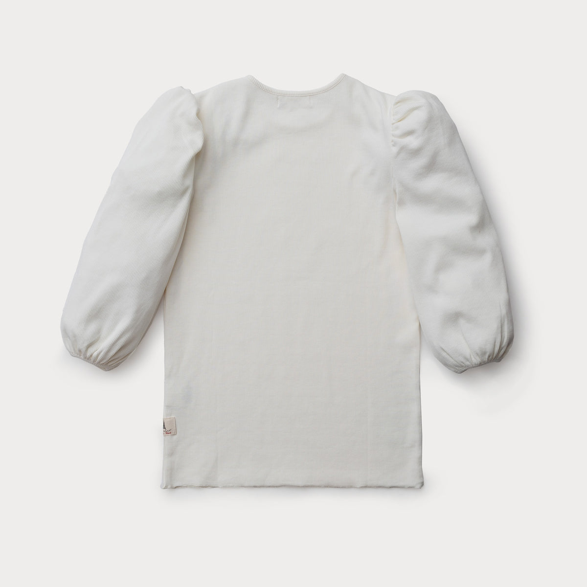 Puff Sleeve Ribbed Tee