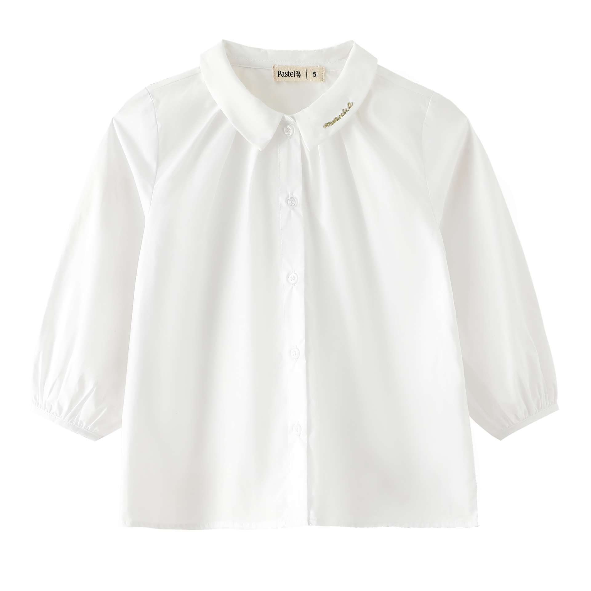 Cotton Shirt With Embroidery