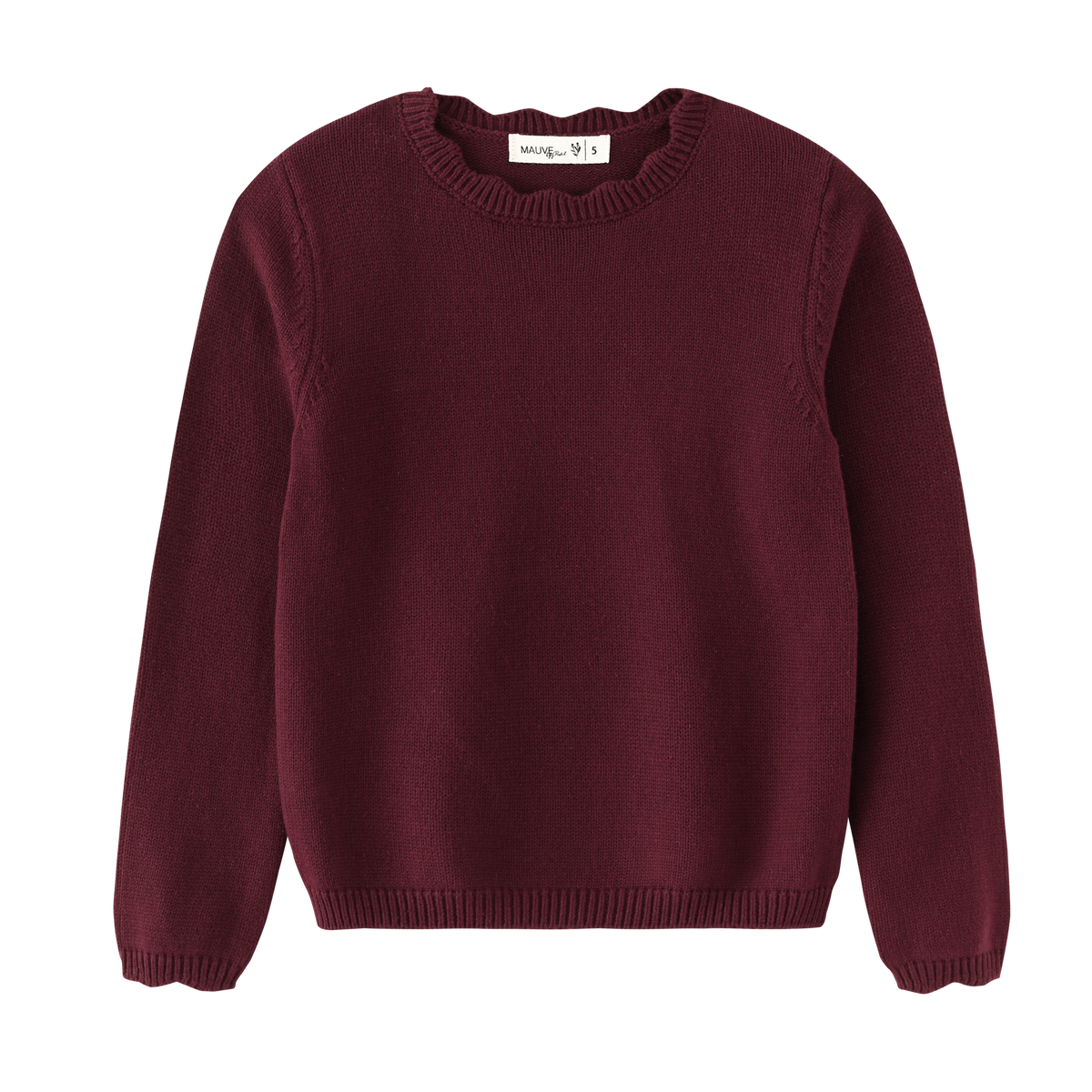 Scalloped Sweater