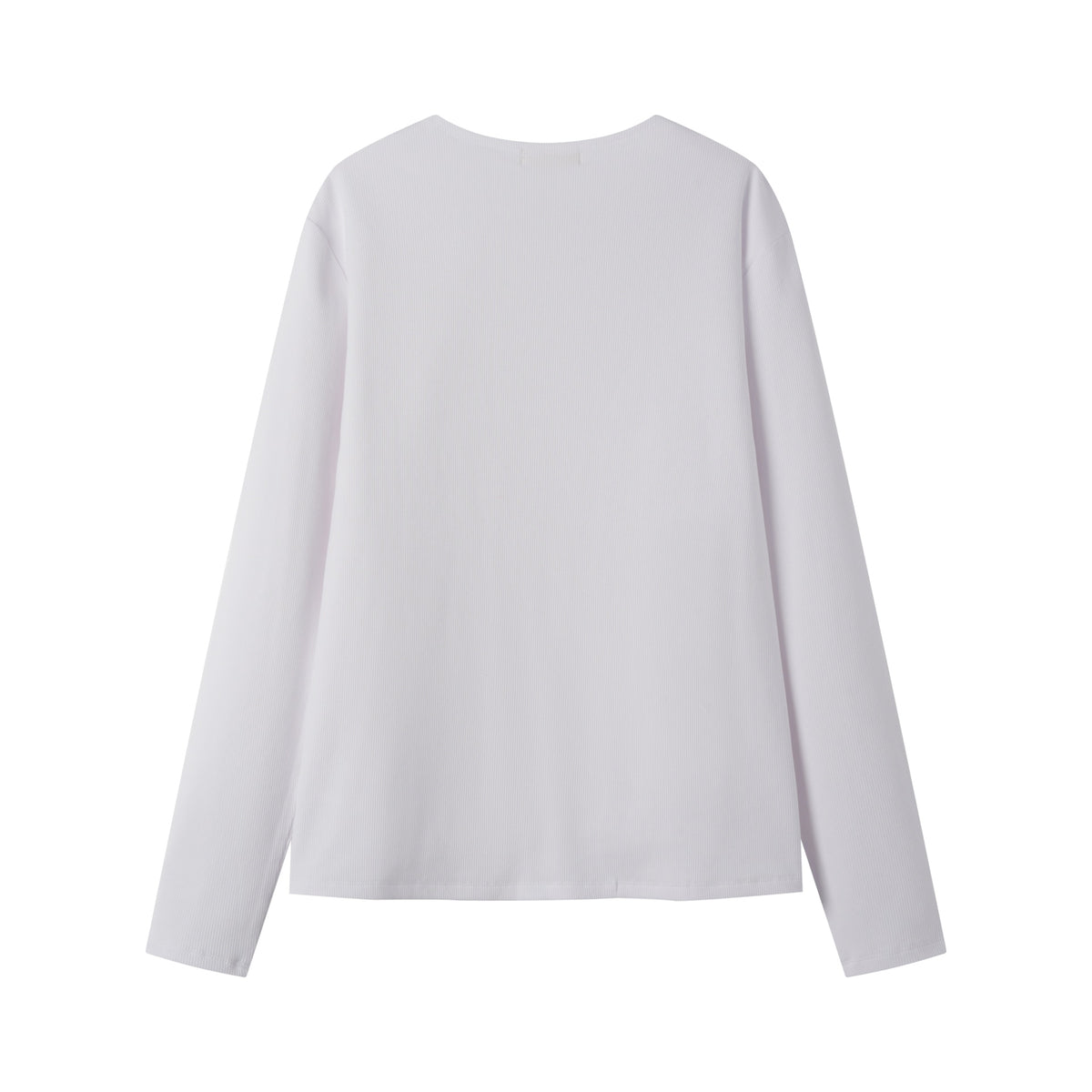 Teen Ribbed Long Sleeve T-Shirt