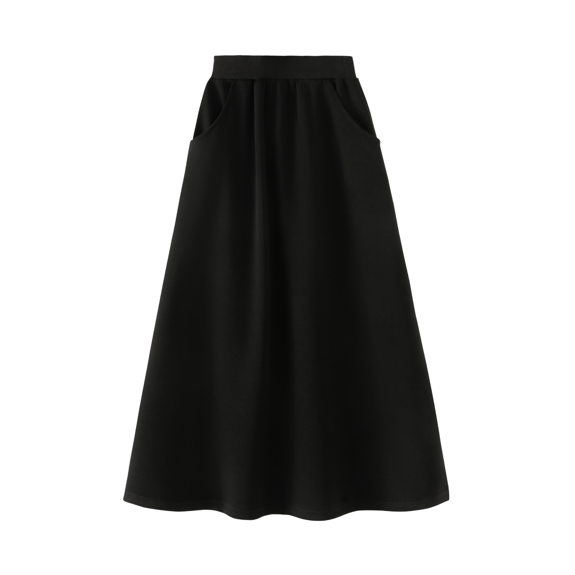 Midi Skirt With Side Pockets
