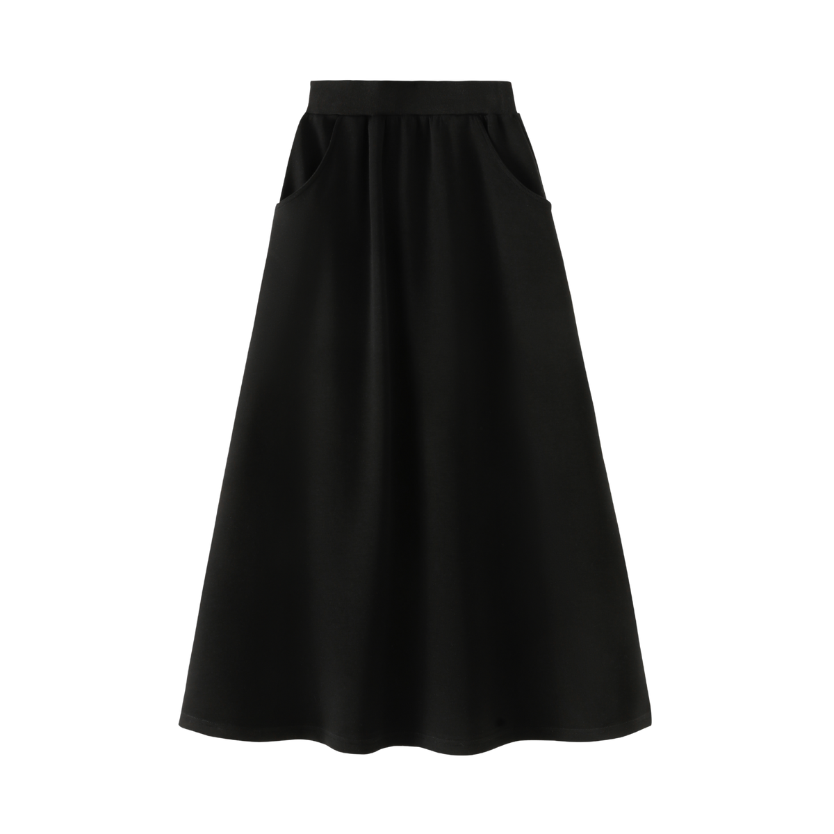 Midi Skirt With Side Pockets