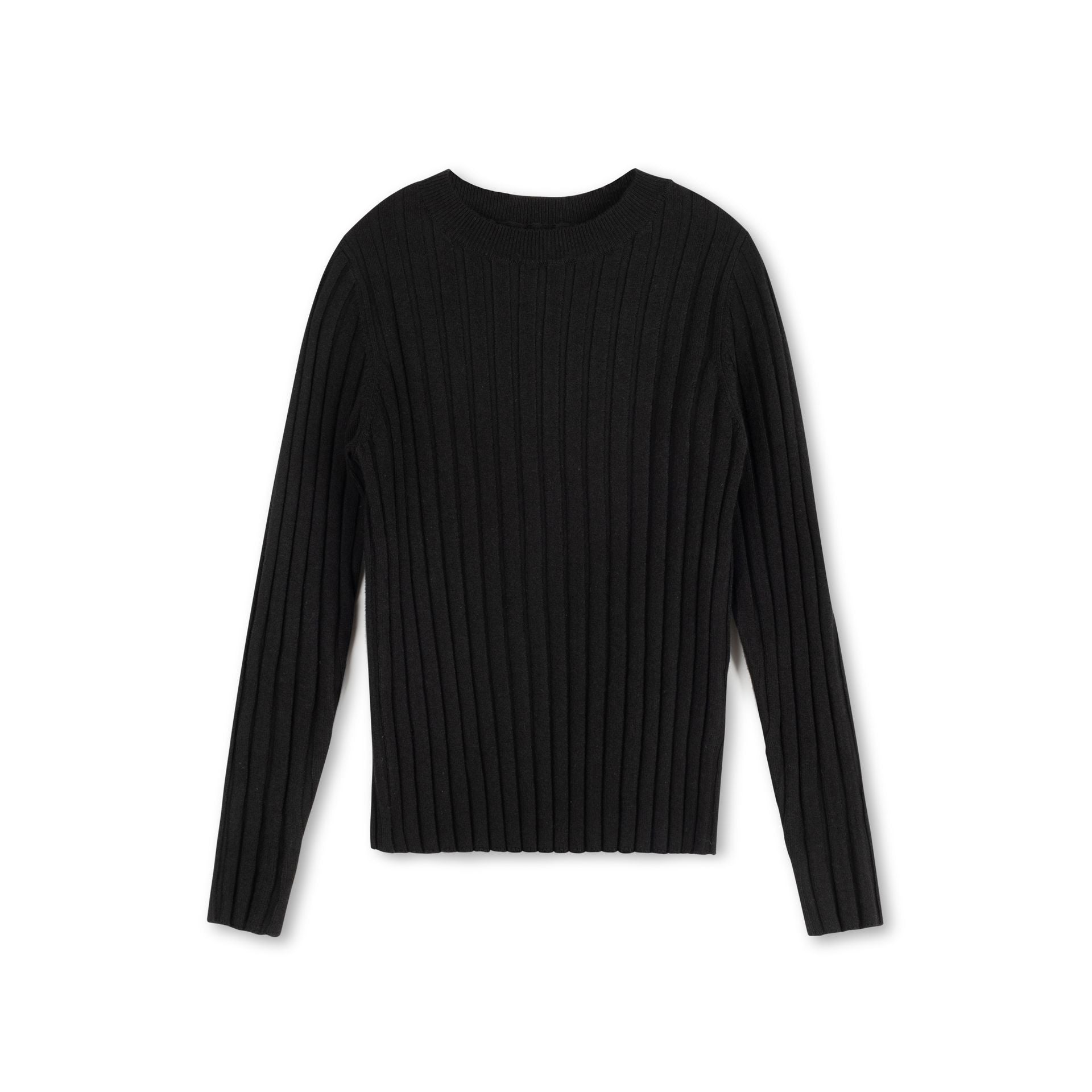 Long Sleeve Ribbed Sweater