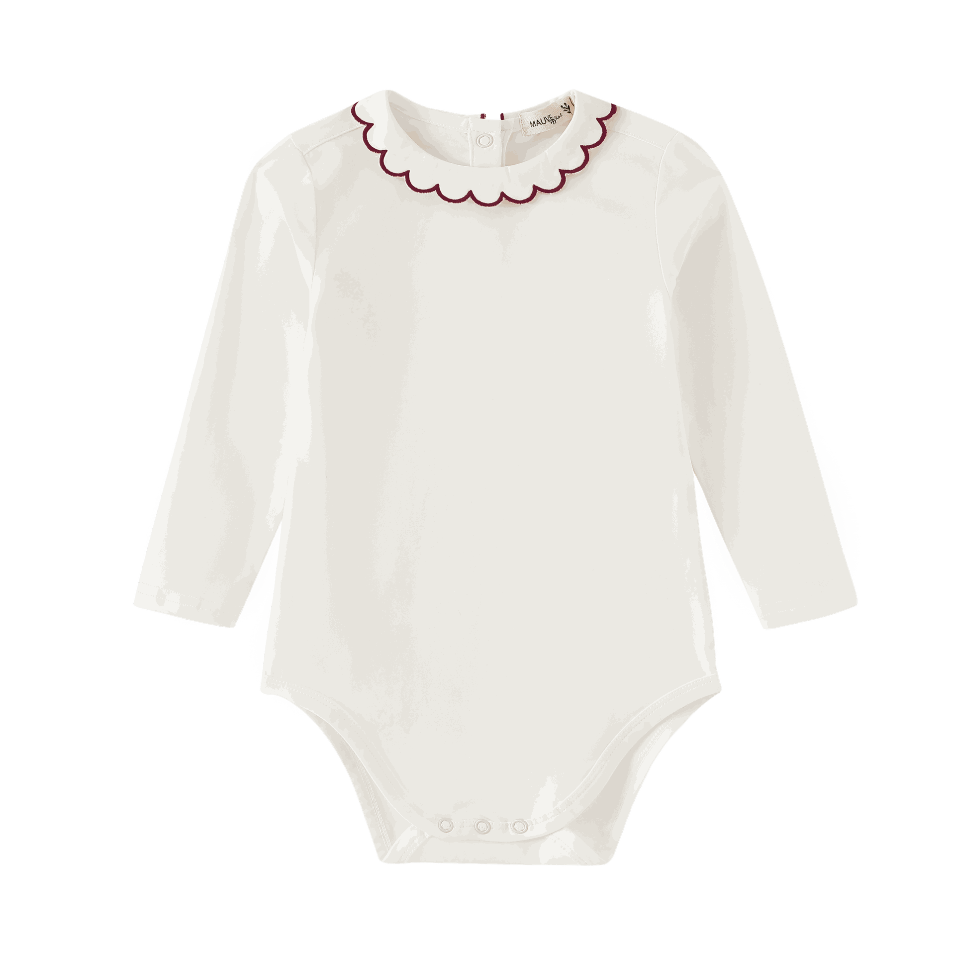 Scalloped Collar Onesie