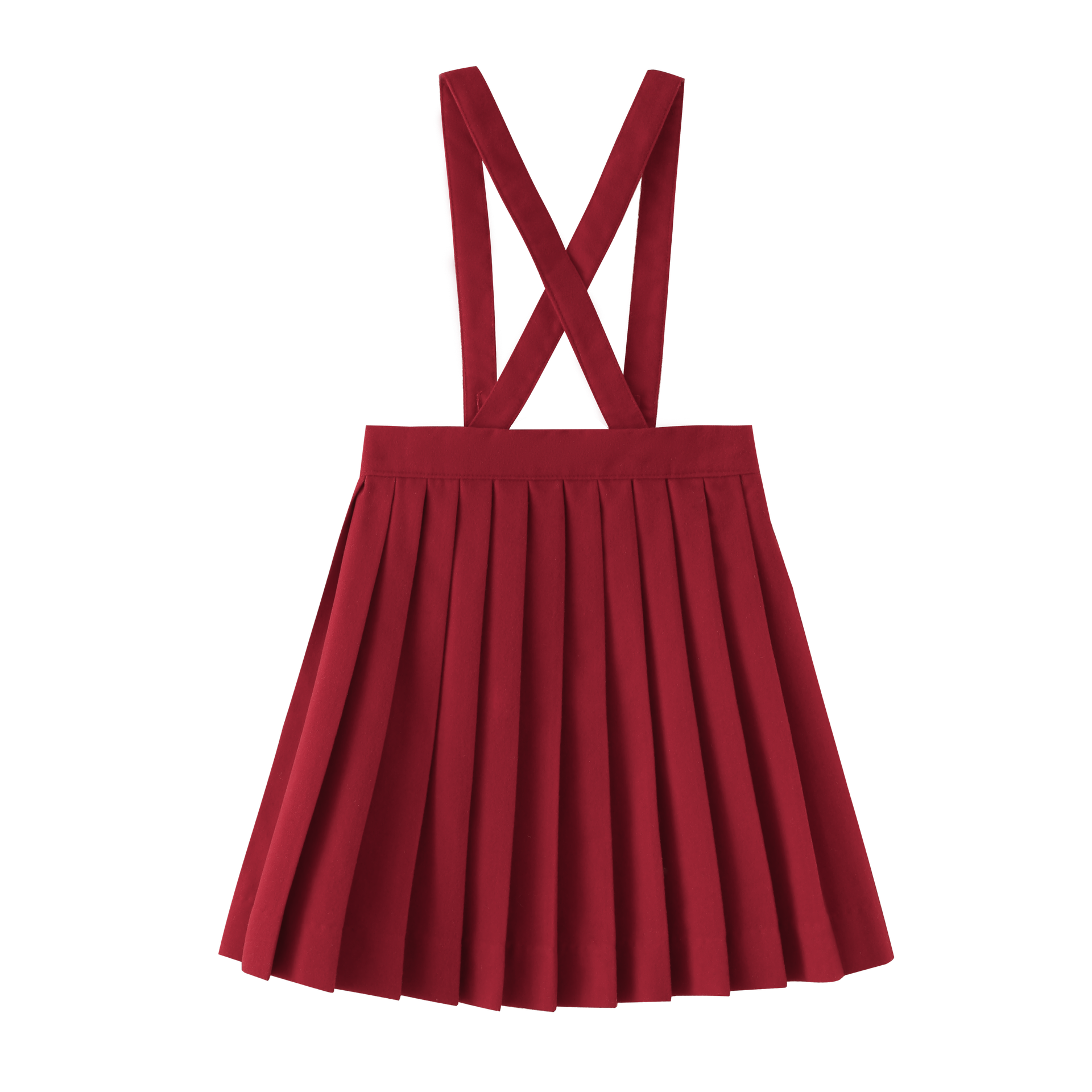 Scalloped Suspender Skirt