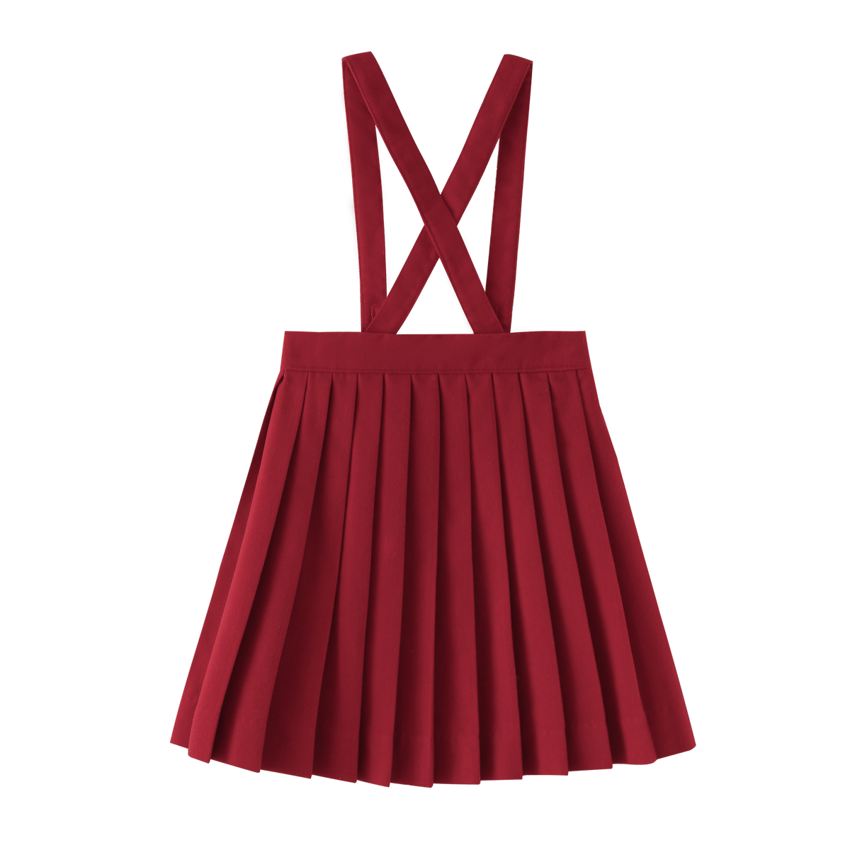 Scalloped Suspender Skirt