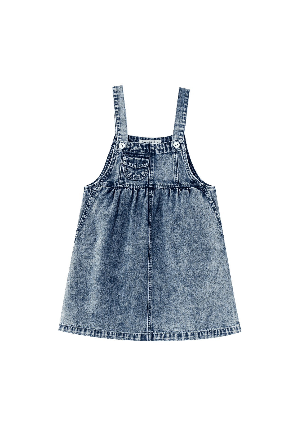 Washed Denim Waisted Jumper