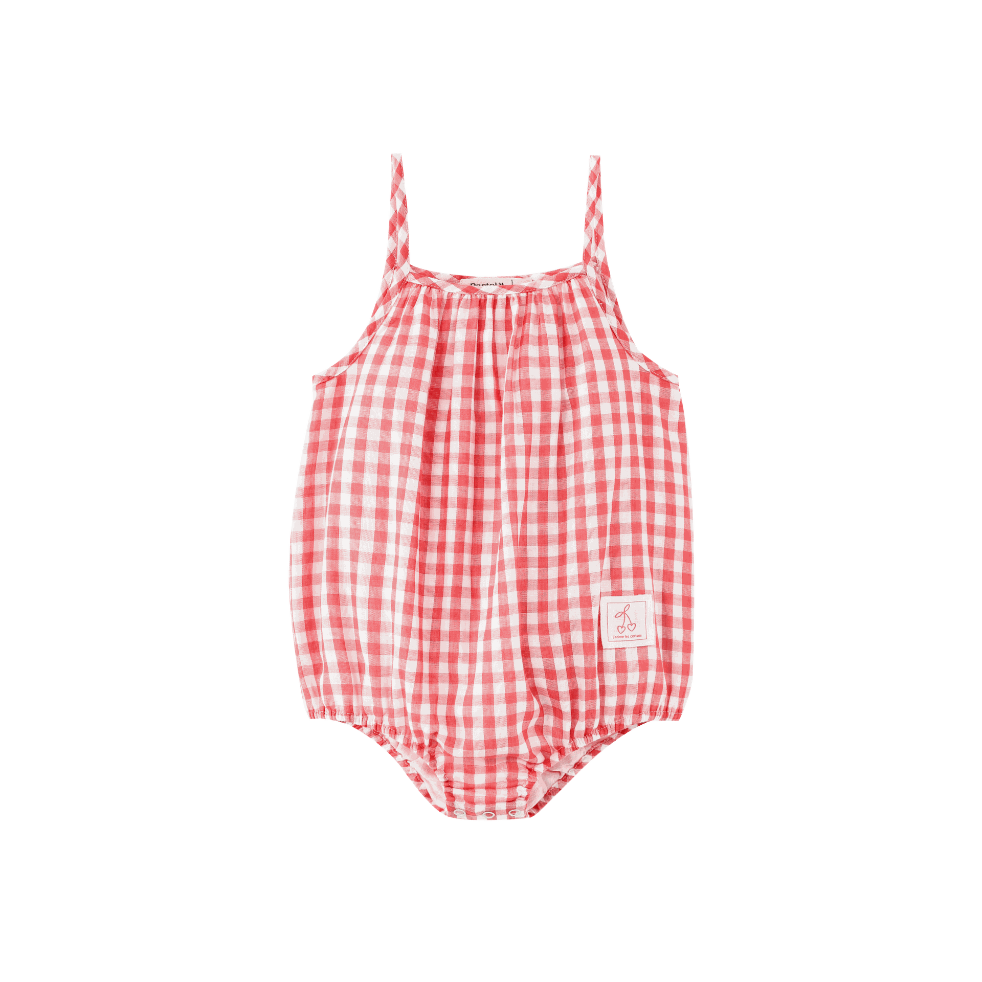 Gingham Romper