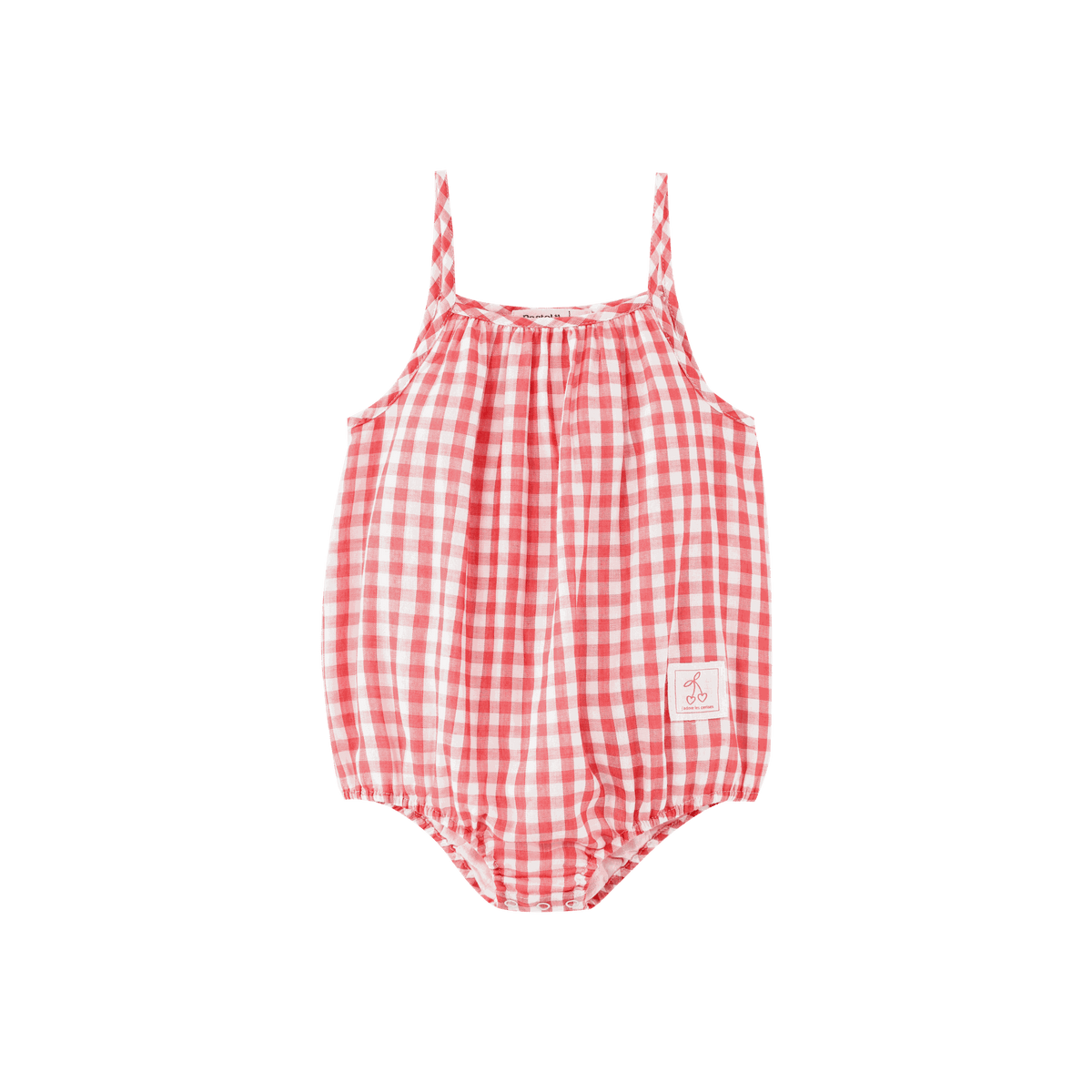 Gingham Romper