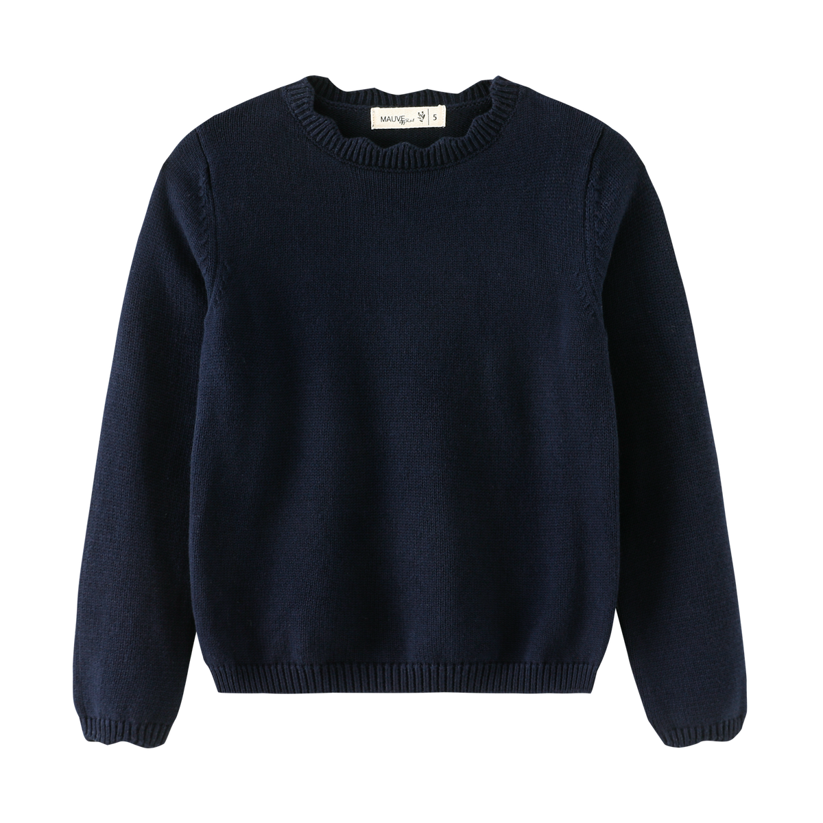 Scalloped Sweater