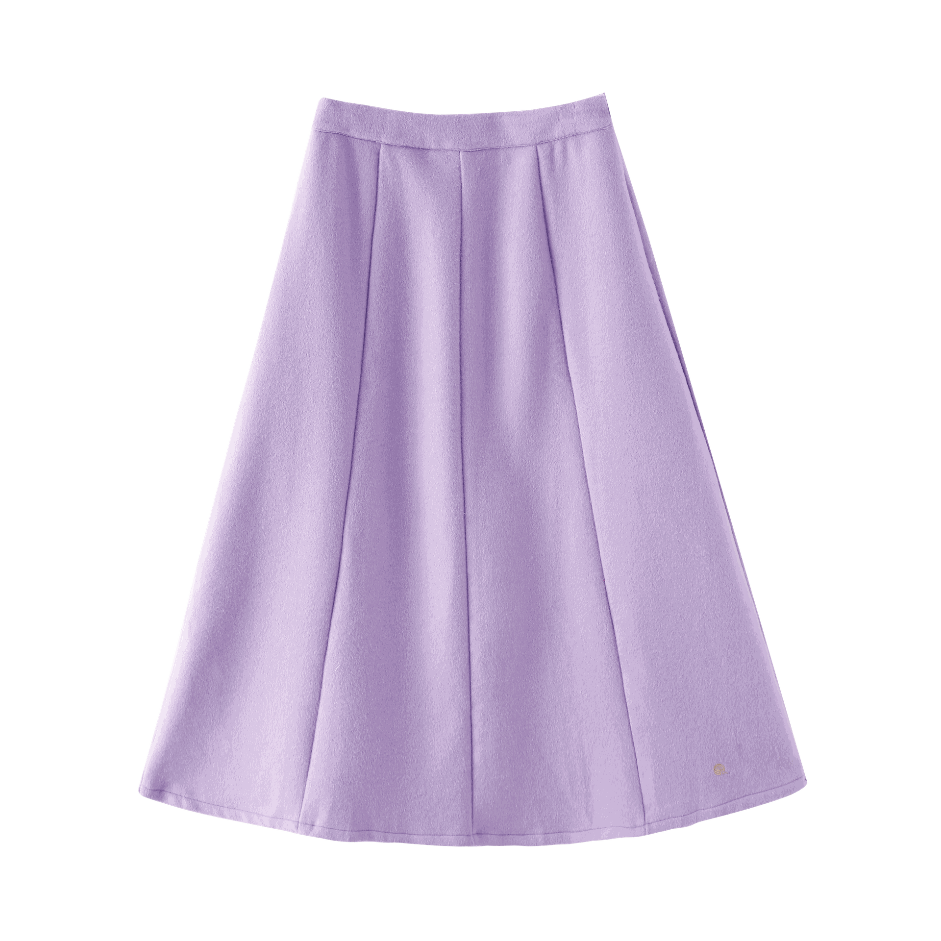 Midi Wool Skirt