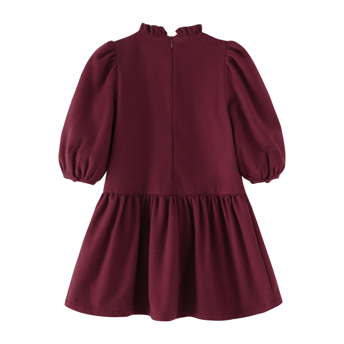 Puffed Sleeve Dress