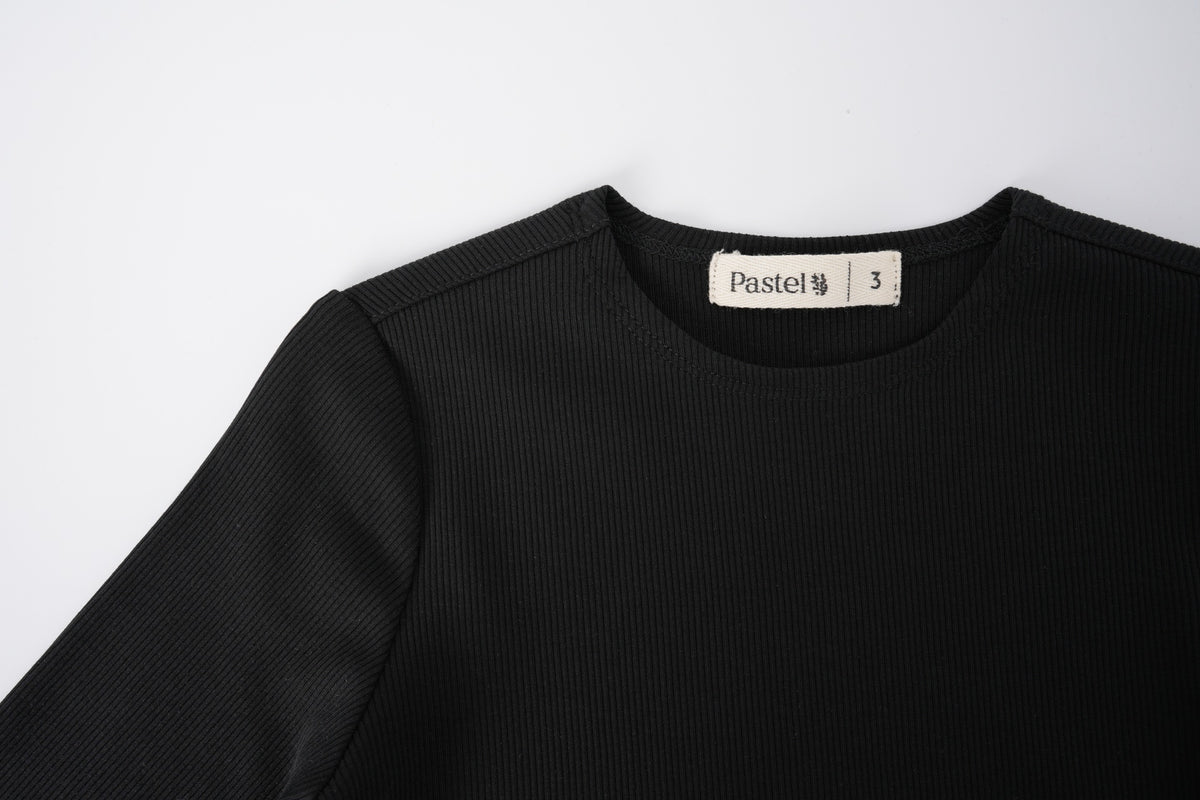 Ribbed Long Sleeve Tee