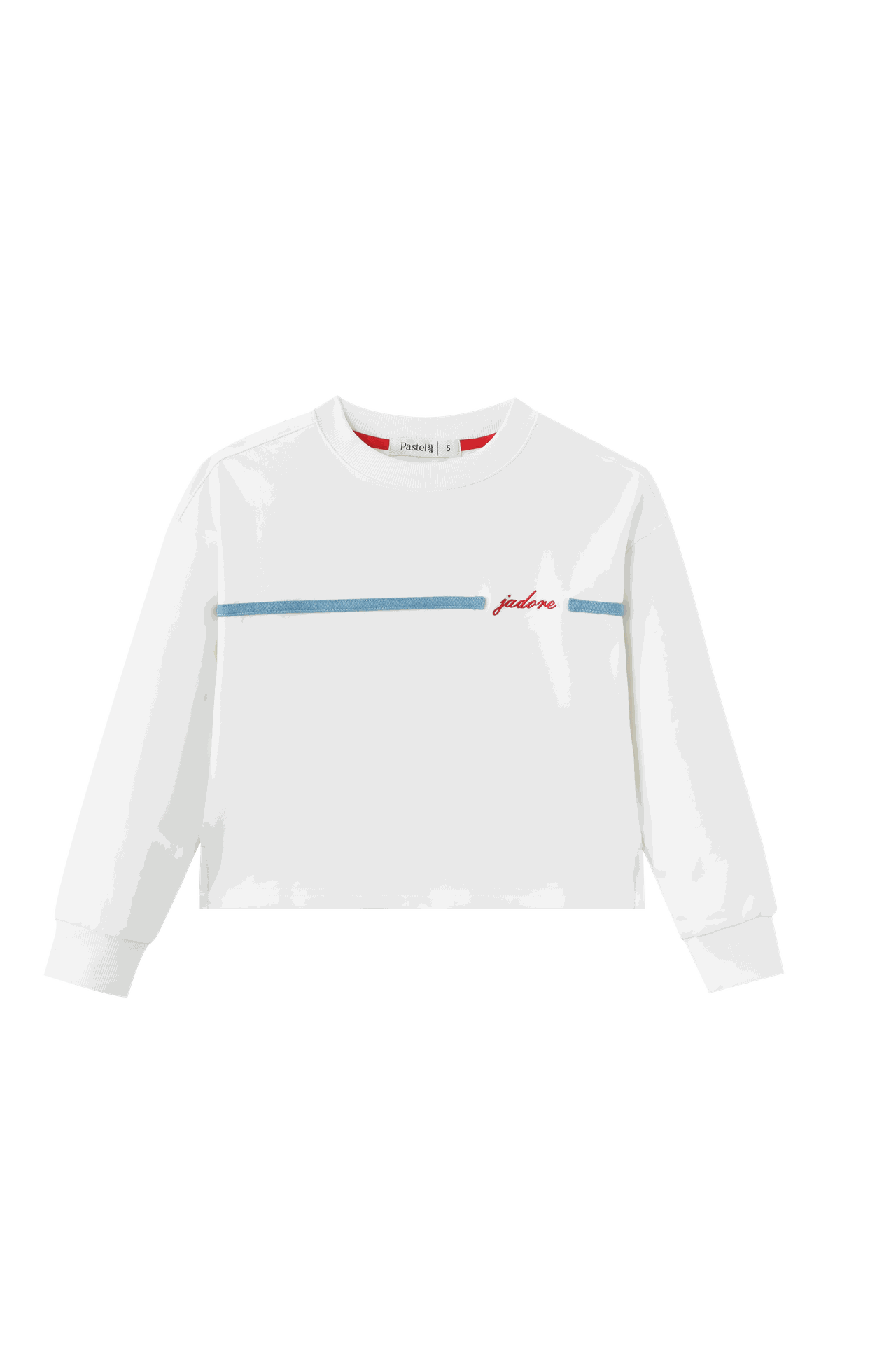 Jadore Center Stripe Sweatshirt