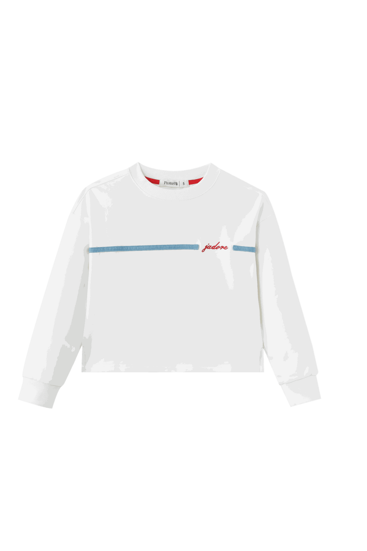 Jadore Center Stripe Sweatshirt