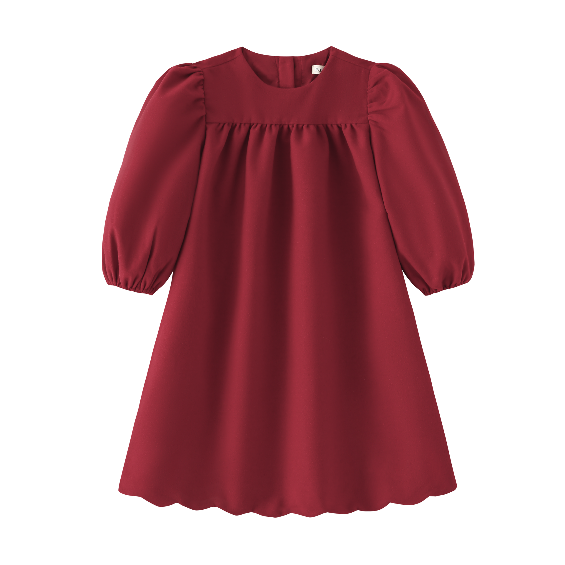 pastel red dress High Waisted Wool The one Casual, comfy, and completely Print Size:32