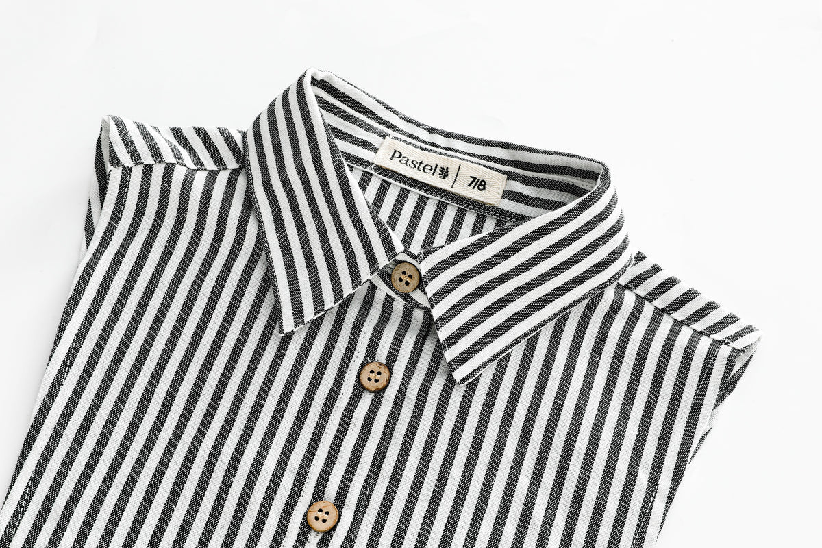 Striped Bib Collar