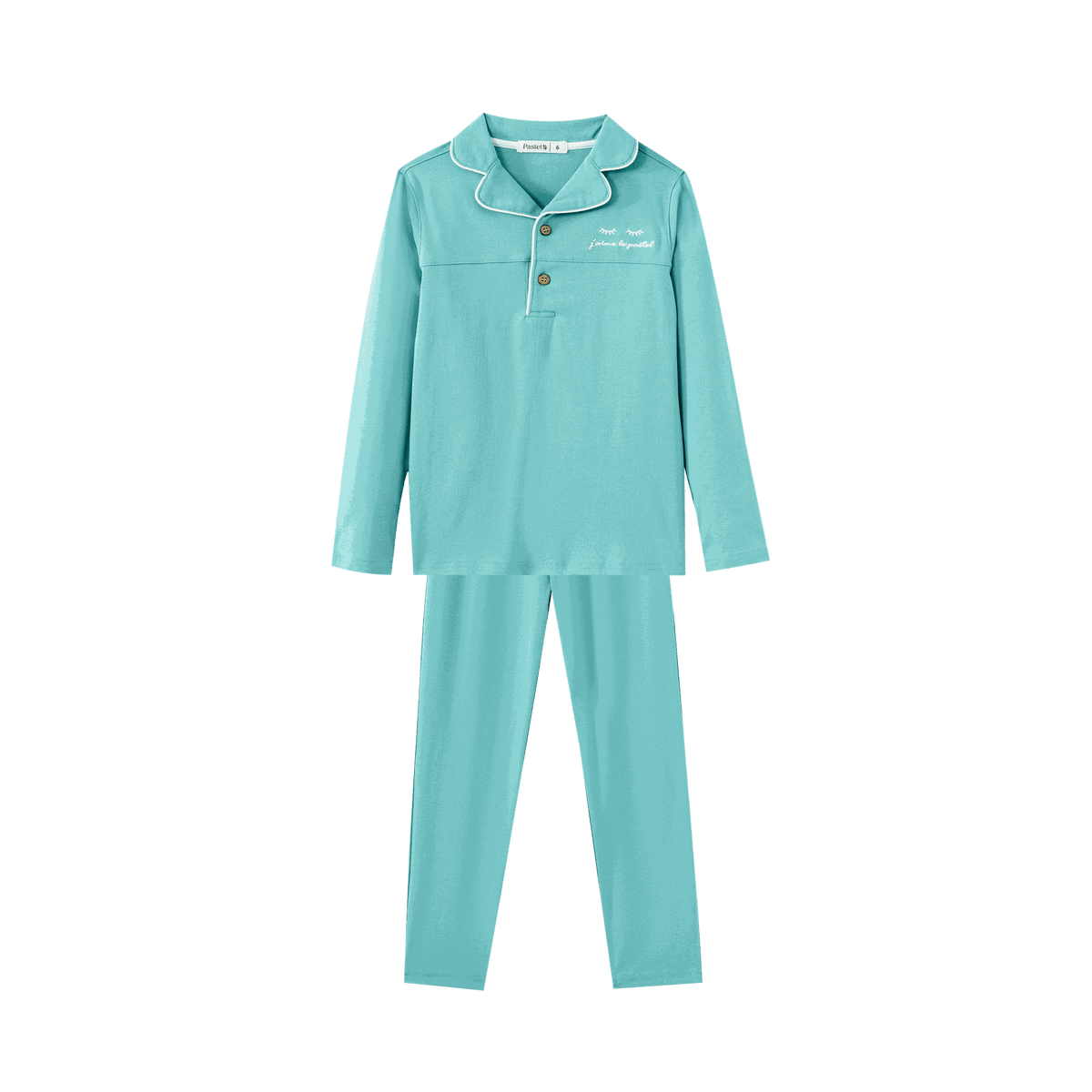 Collared Pajama Set