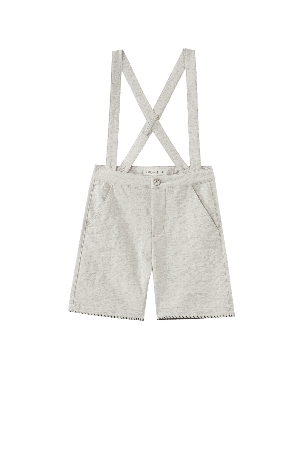 Trimmed Suspender Pant