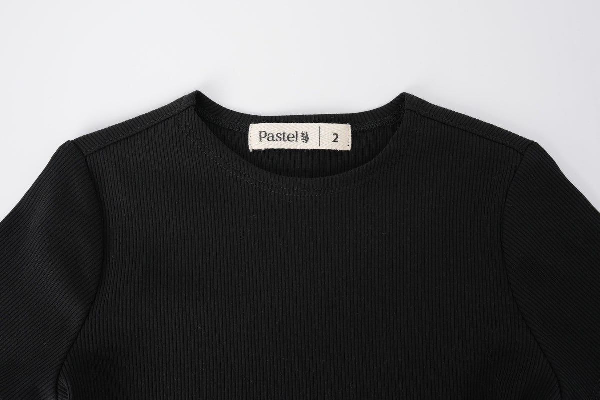 Ribbed Short Sleeve Tee