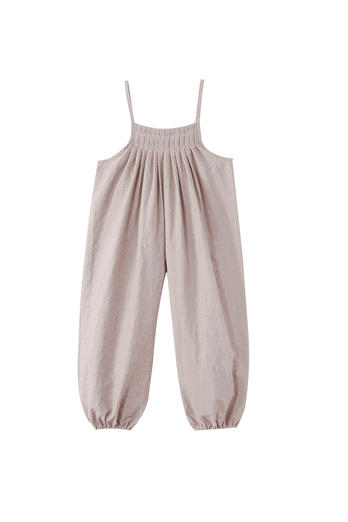 Long Romper With Tucks