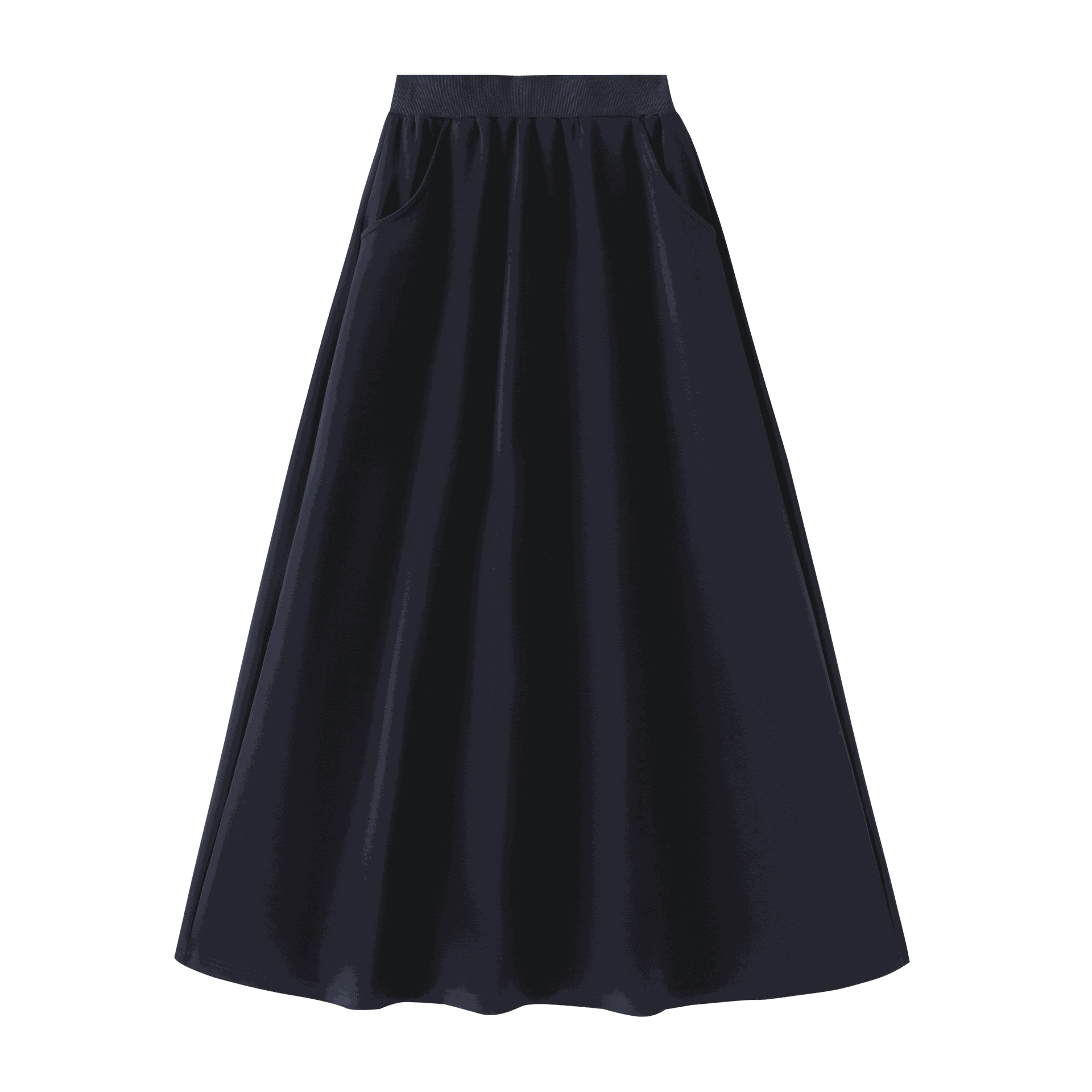 Ponte Skirt With Pockets