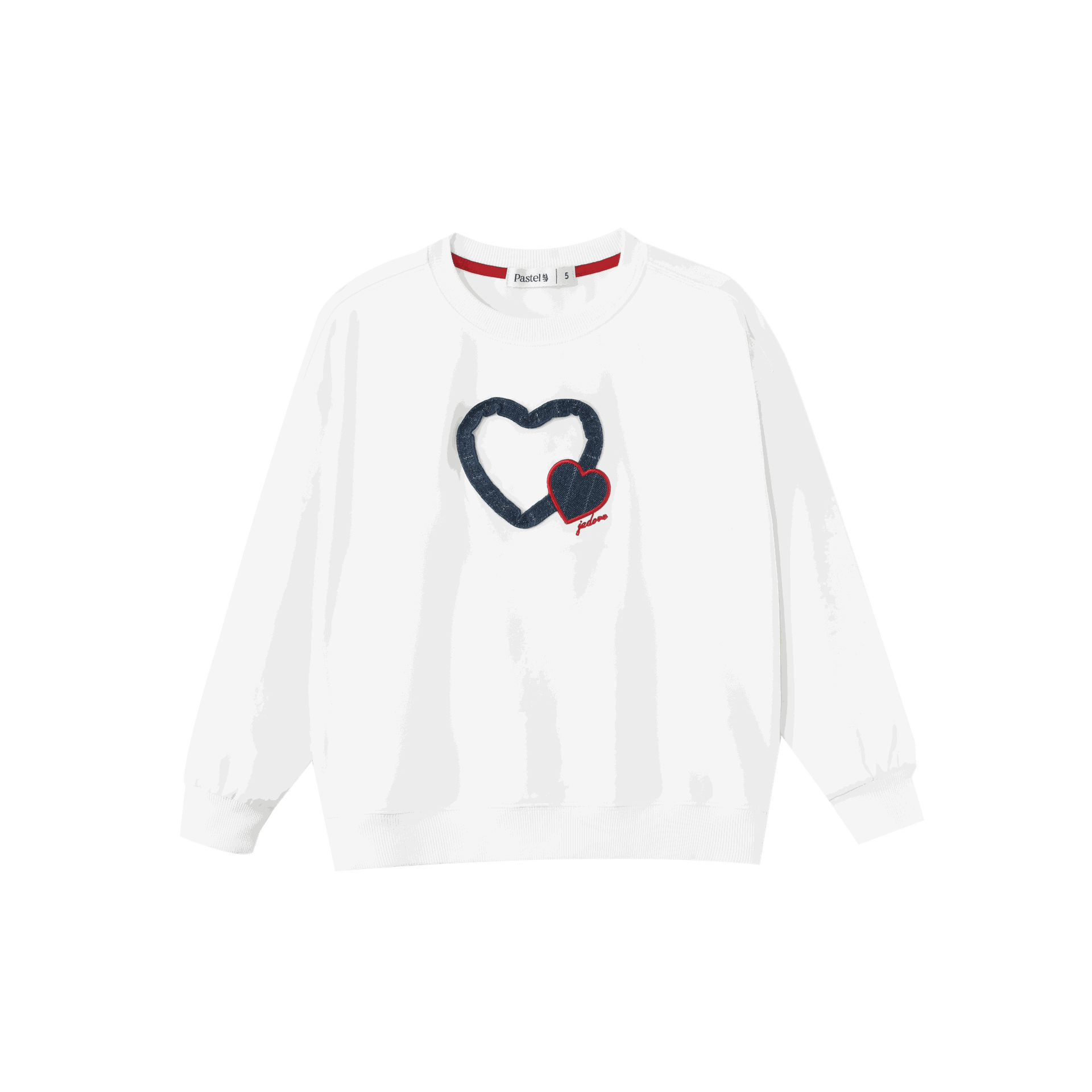 Double Heart Sweatshirt