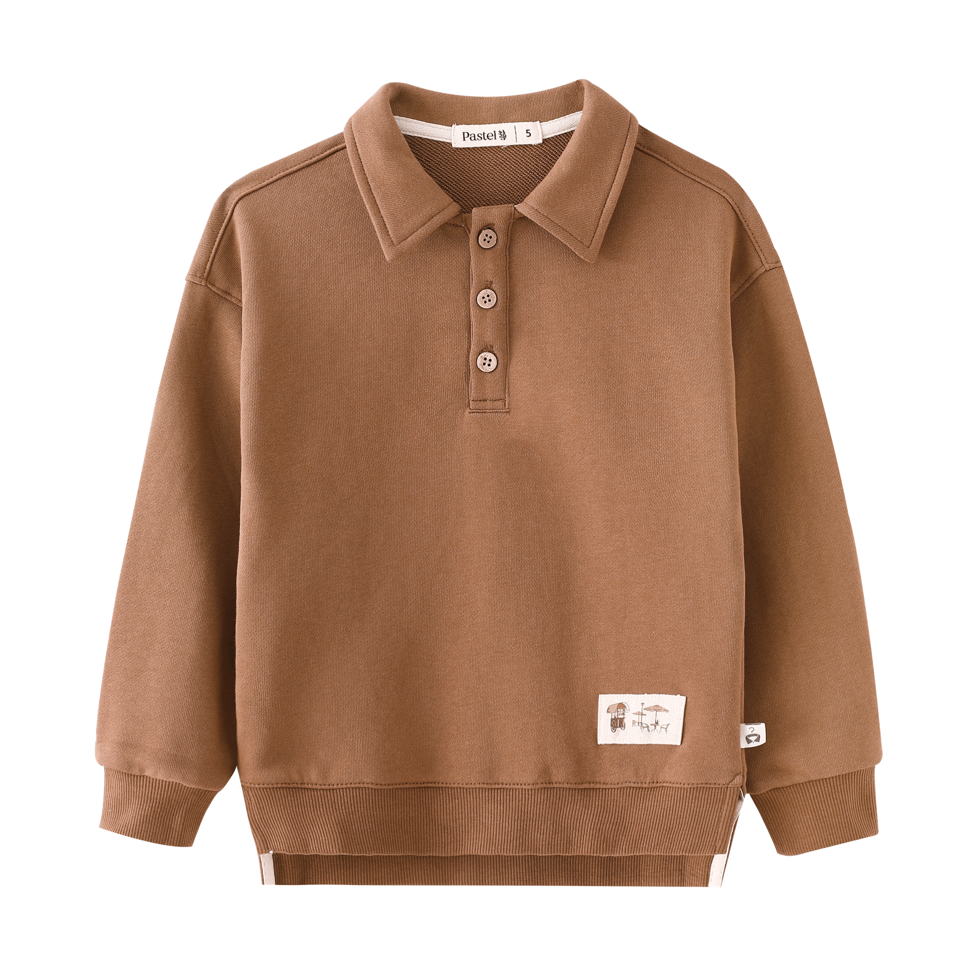 Contrast Cuffs Polo