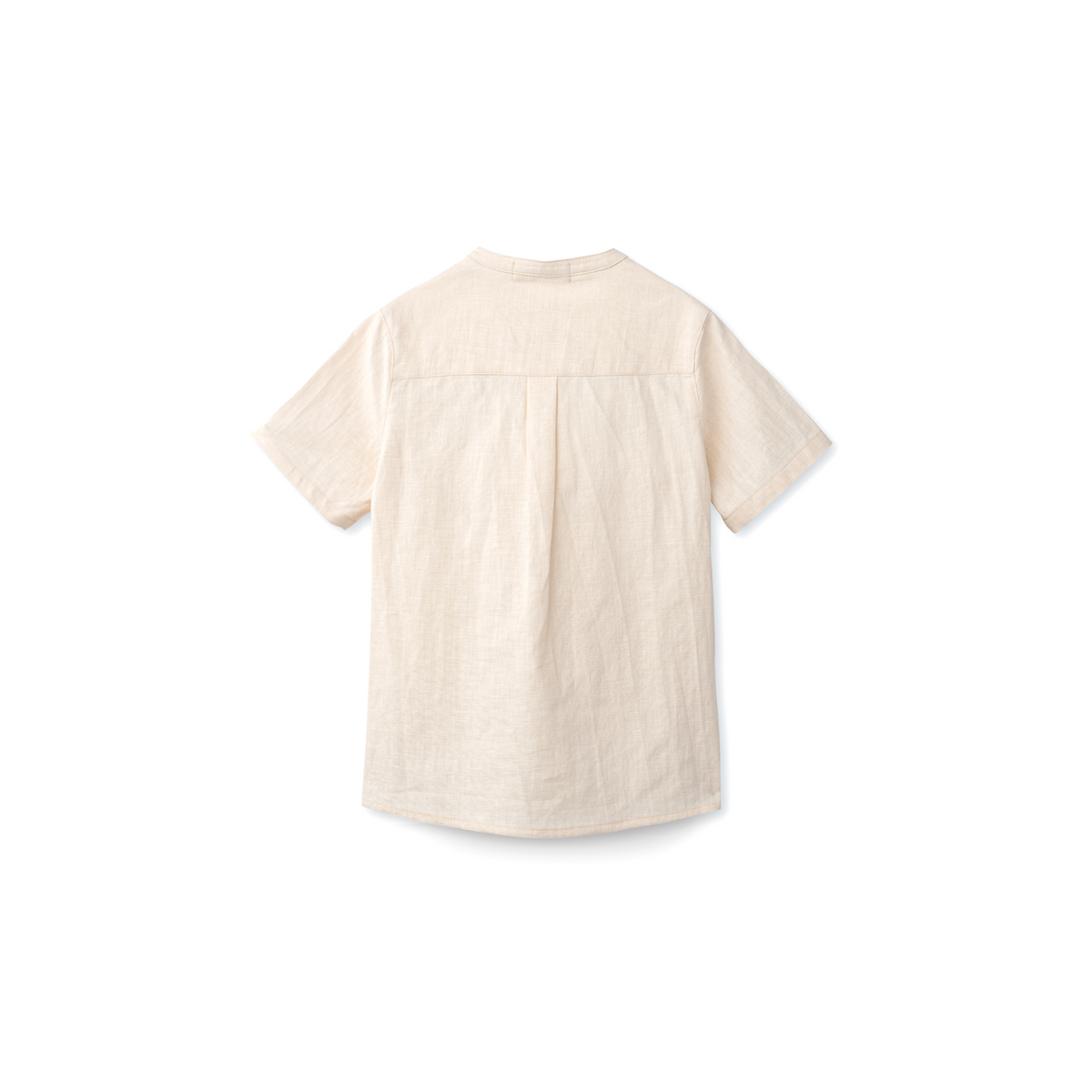 Short Sleeve Slit Pocket Shirt