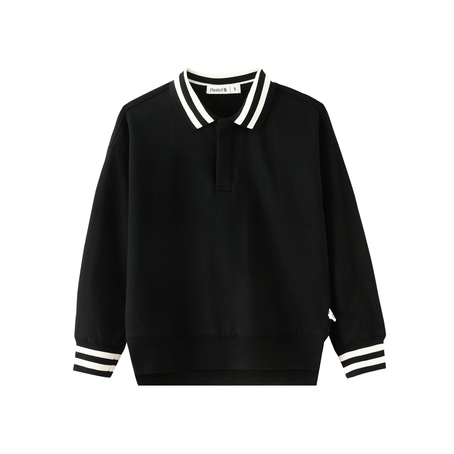 Striped Collar Polo