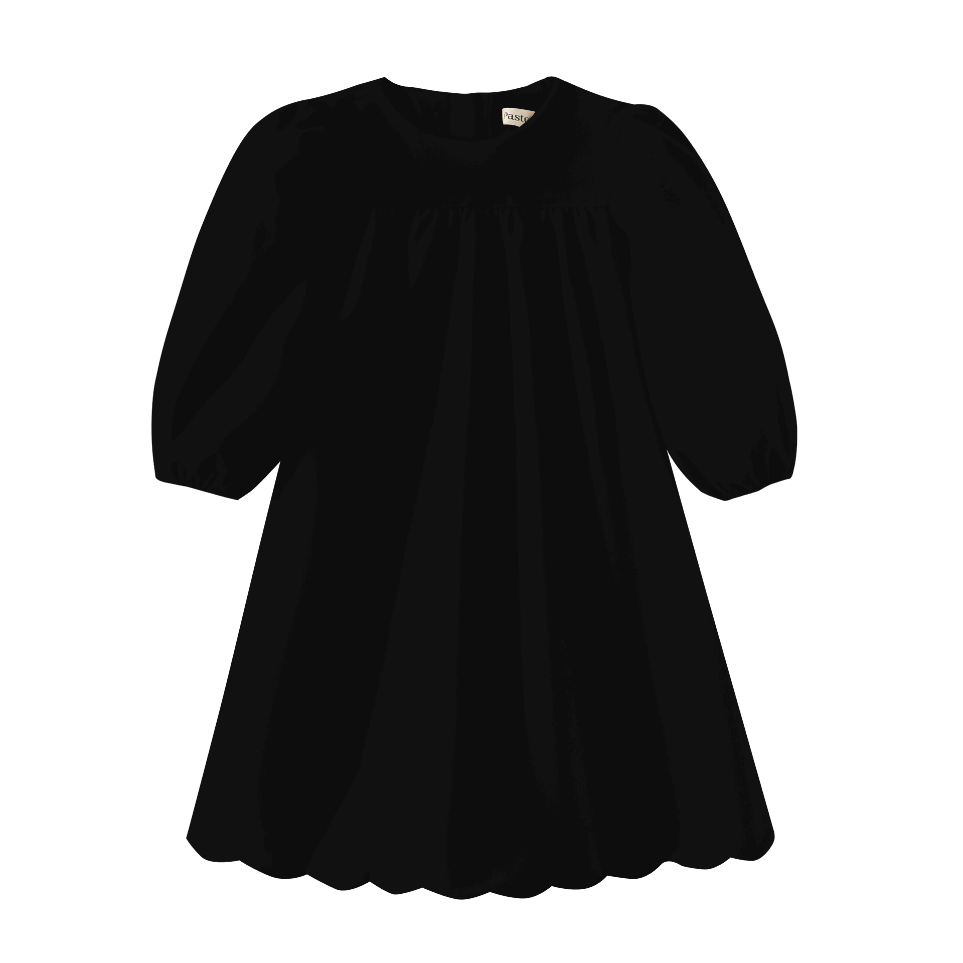 High Waisted Wool Dress
