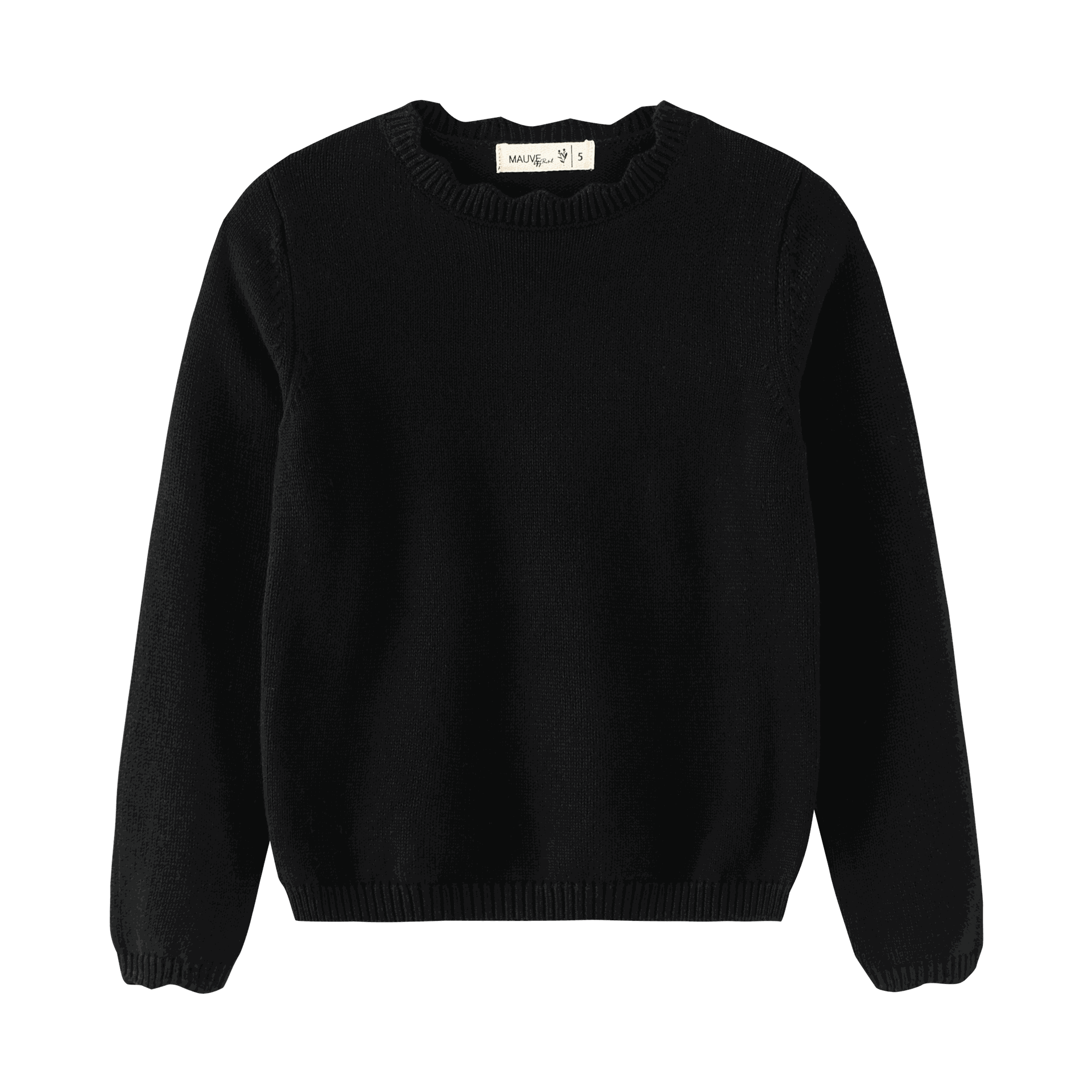 Scalloped Shabbos Sweater