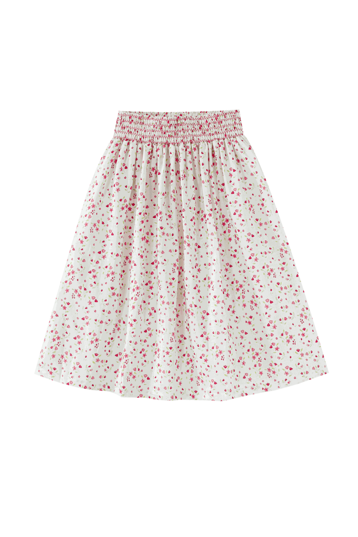 Midi Floral Skirt