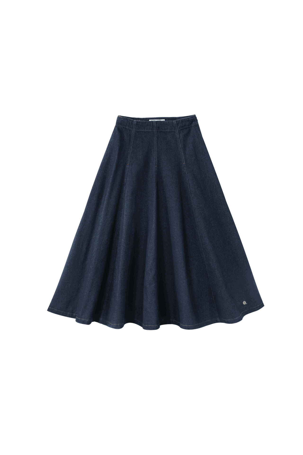 Midi Panelled Skirt