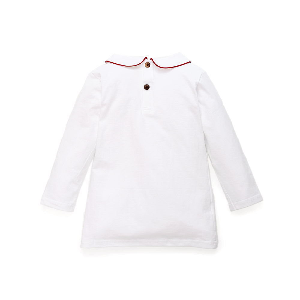 Peter Pan T-Shirt With Constrast Trim
