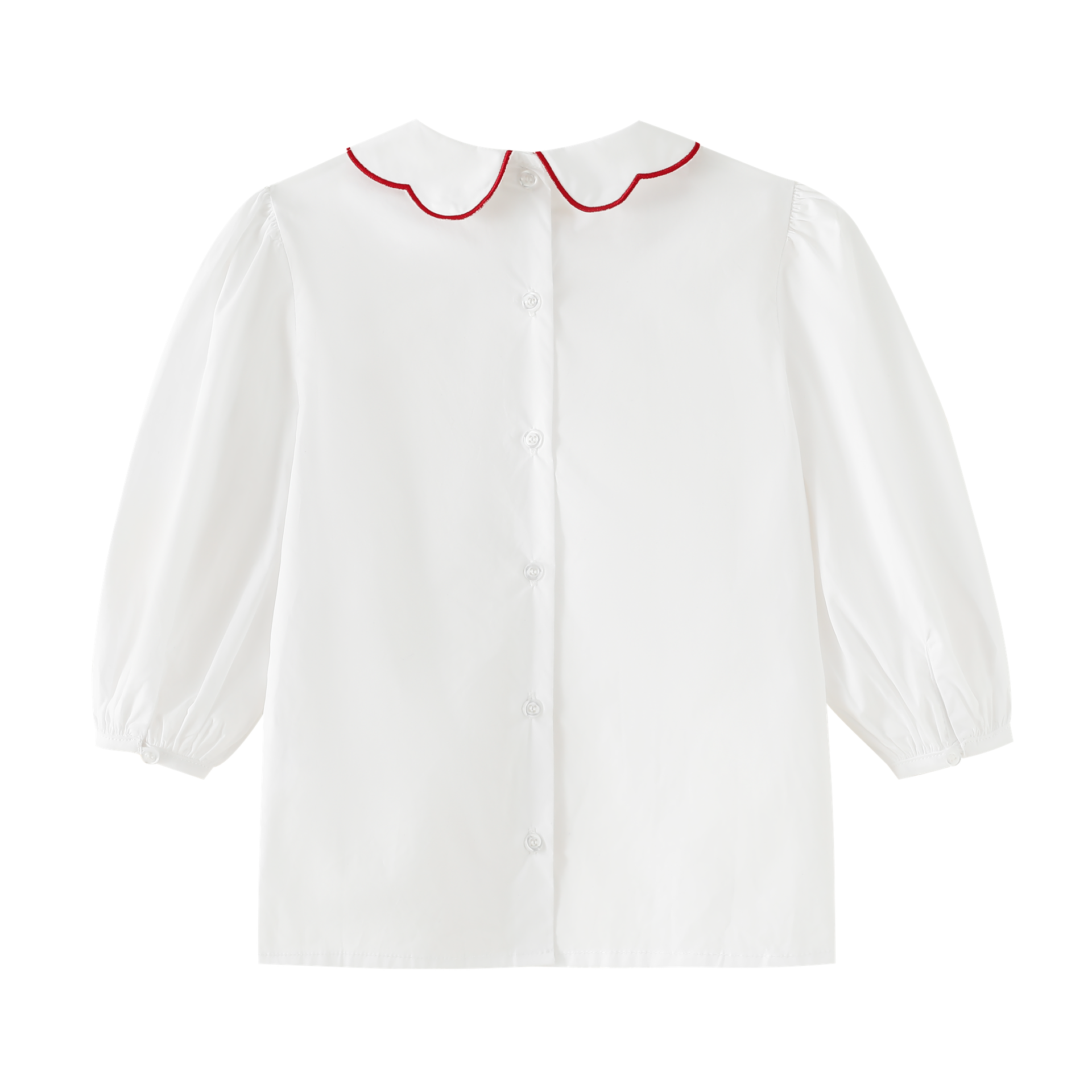 Scalloped Collar Shirt