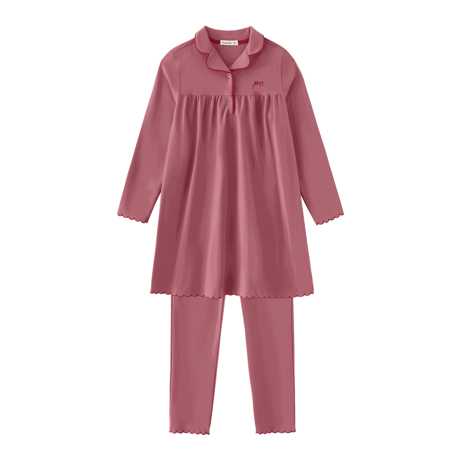 Scalloped Grandpa Nightshirt