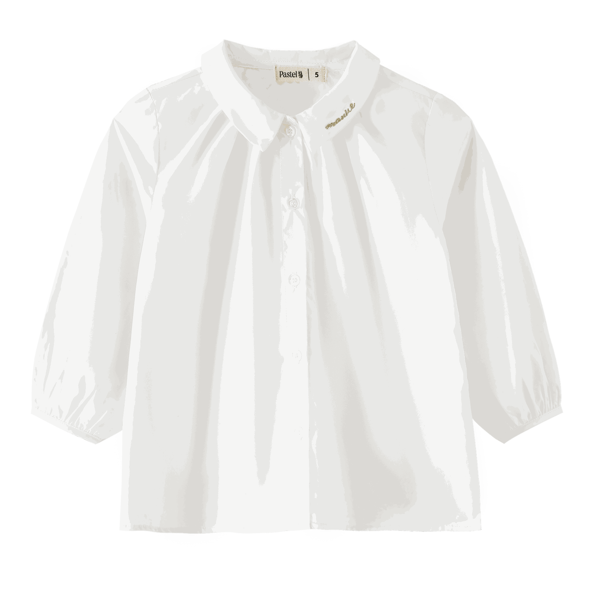 Cotton Shirt With Embroidery