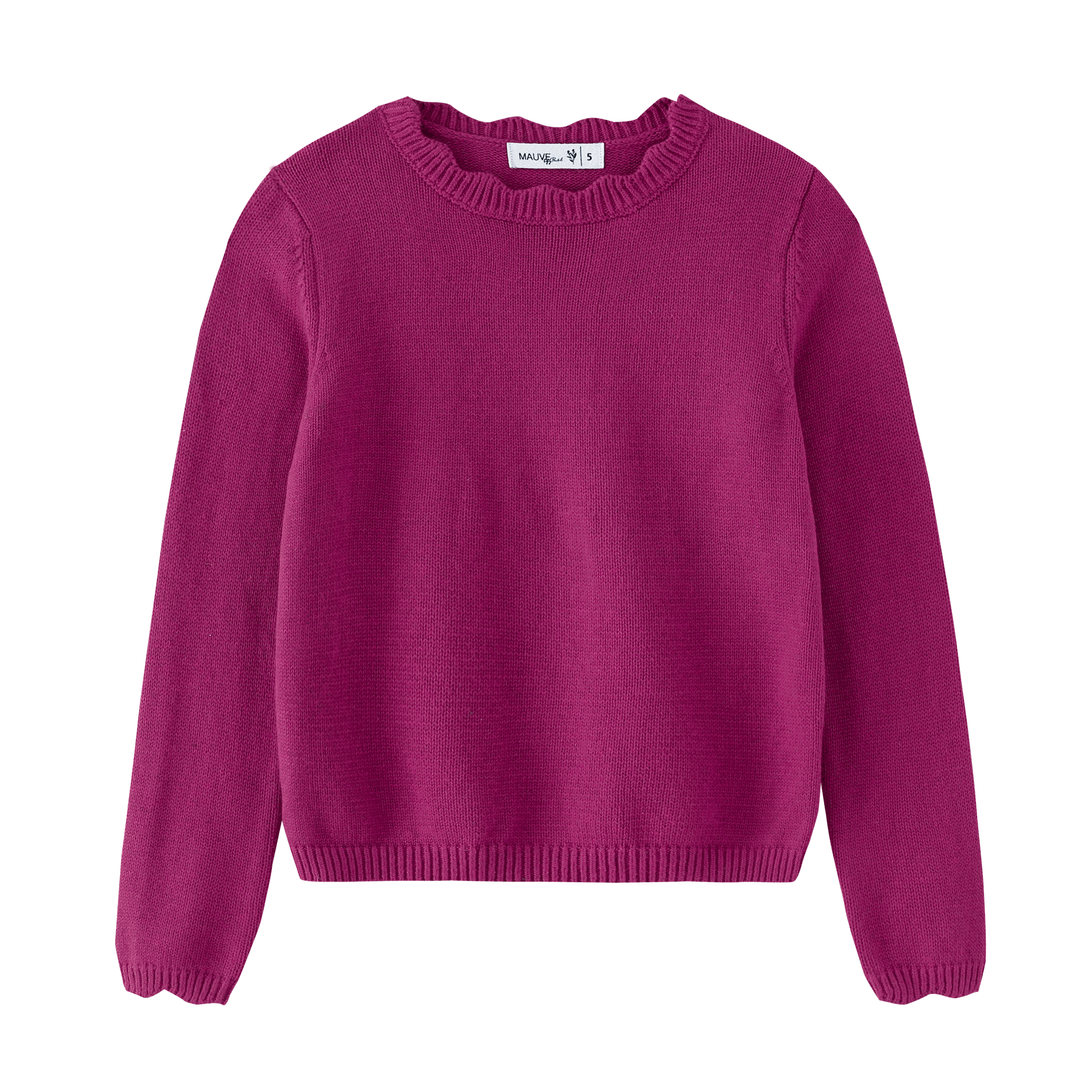 Scalloped Shabbos Sweater