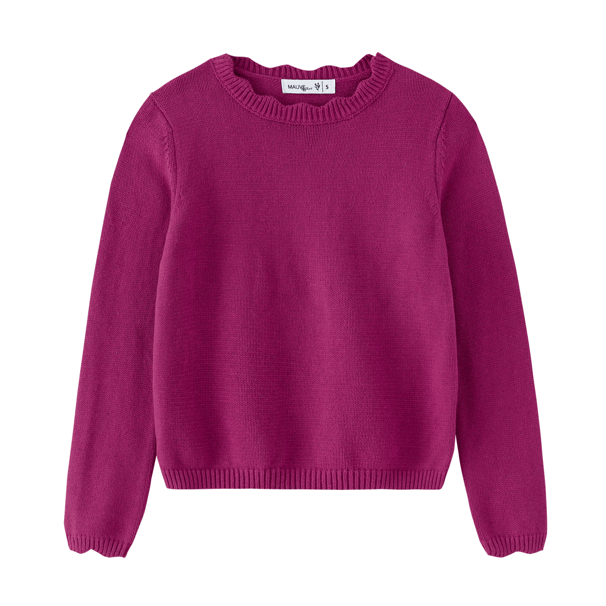 Scalloped Sweater